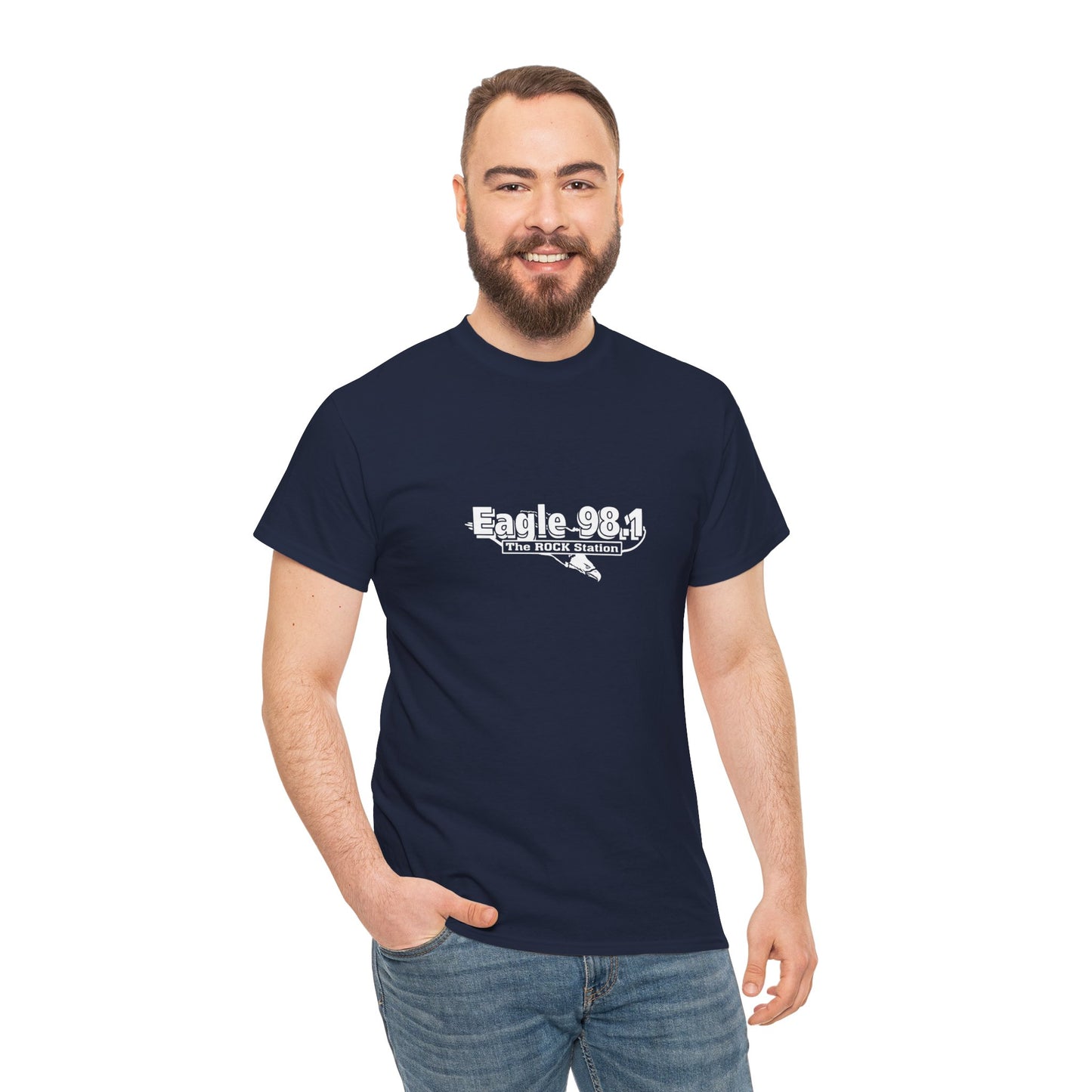 Eagle 98.1 Unisex Heavy Cotton Tee