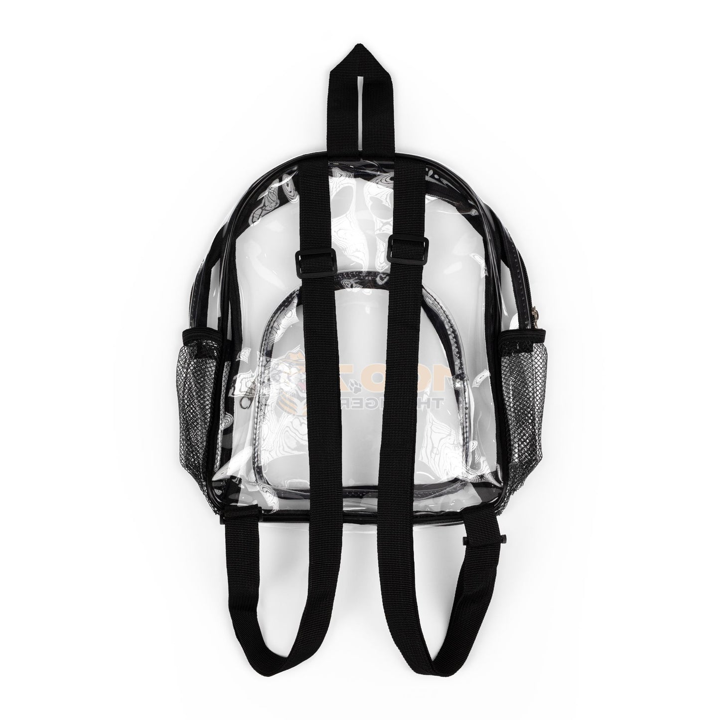 Clear Stadium Backpack for Sports Events, Festival Gear, Transparent Bag for Concerts, Tailgate Essentials, Lightweight and Stylish