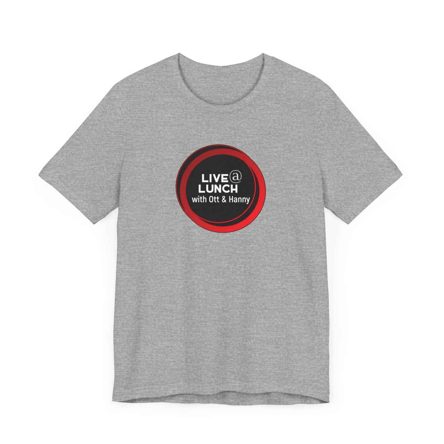 Live @ Lunch Unisex Jersey Short Sleeve Tee