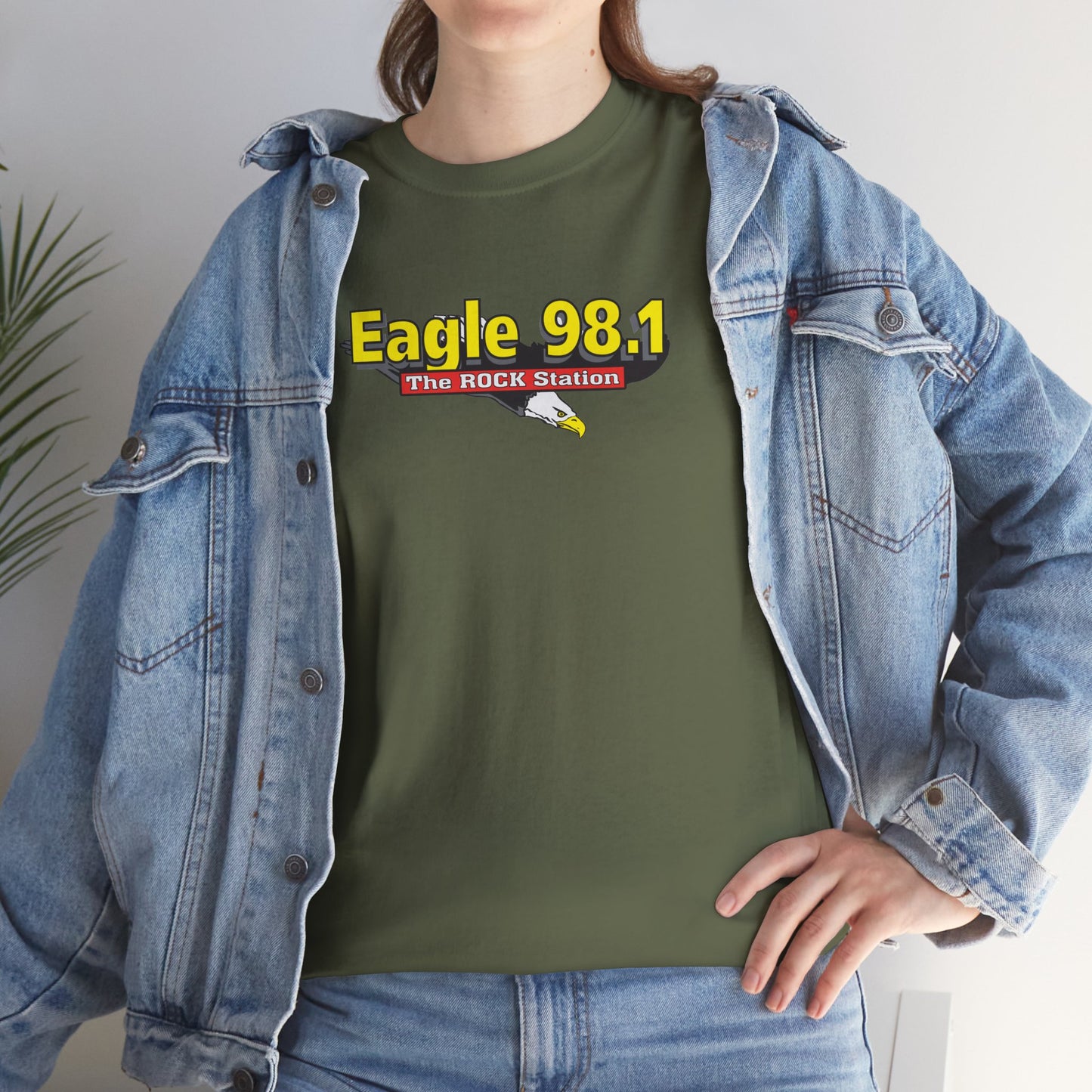 Eagle 98.1 Unisex Heavy Cotton Tee