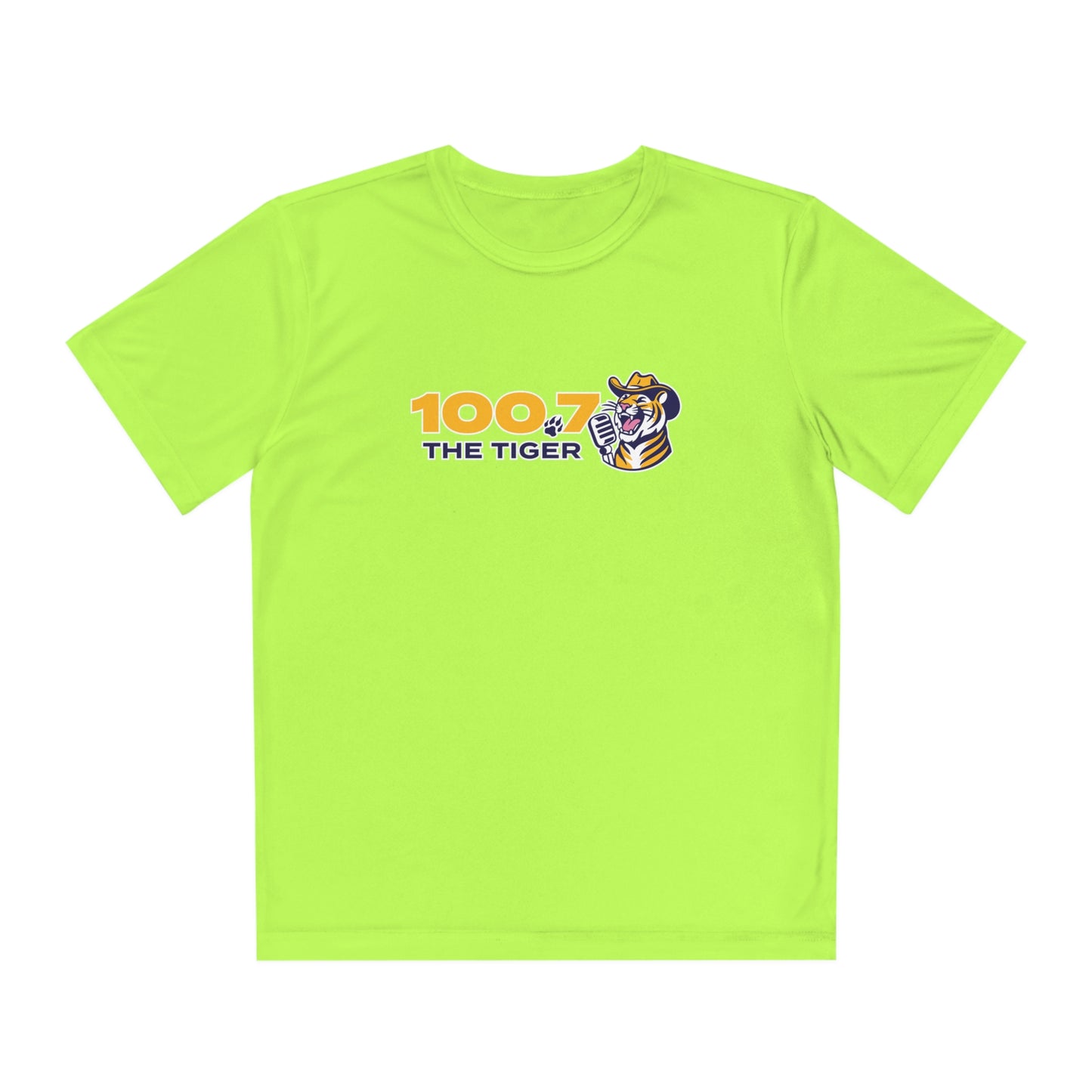 100.7 The Tiger Youth Competitor Tee