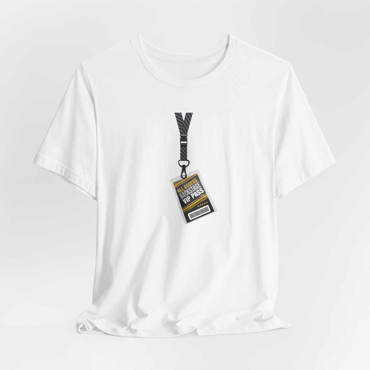 Backstage Pass Unisex Jersey Short Sleeve Tee
