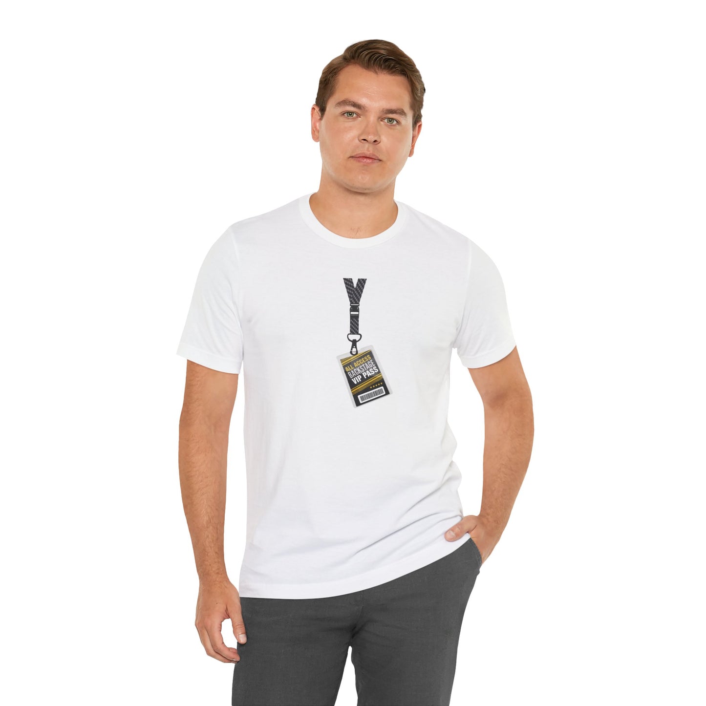 Backstage Pass Unisex Jersey Short Sleeve Tee