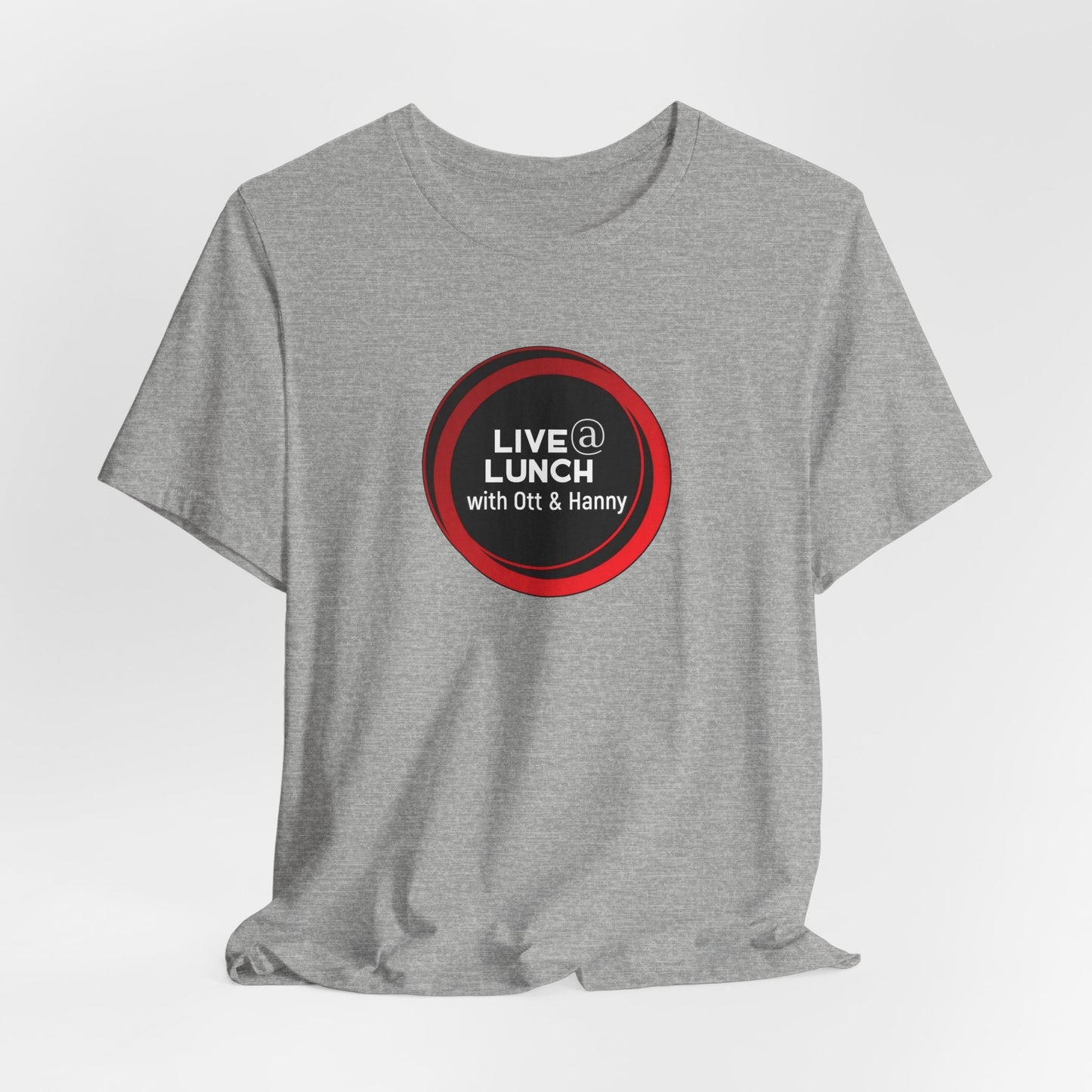 Live @ Lunch Unisex Jersey Short Sleeve Tee