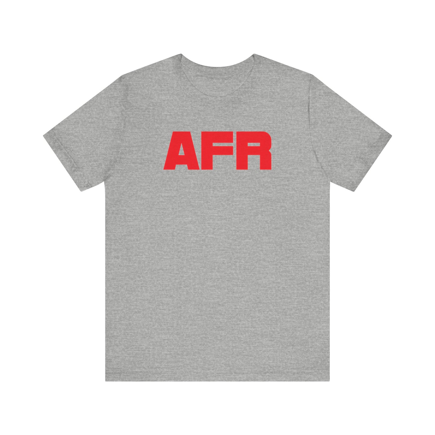 AFR Unisex Jersey Short Sleeve Tee