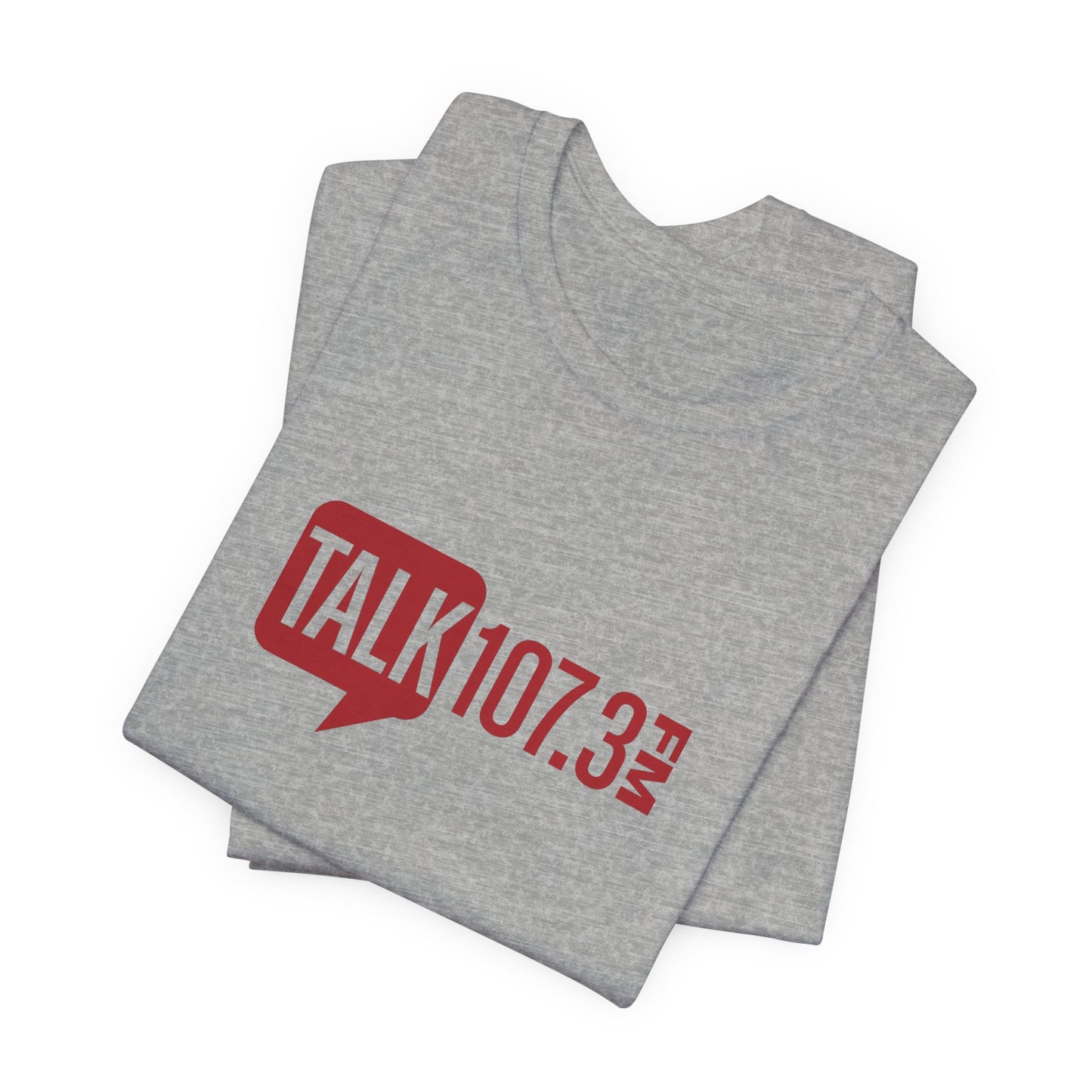 Talk 107.3 Unisex Jersey Short Sleeve Tee