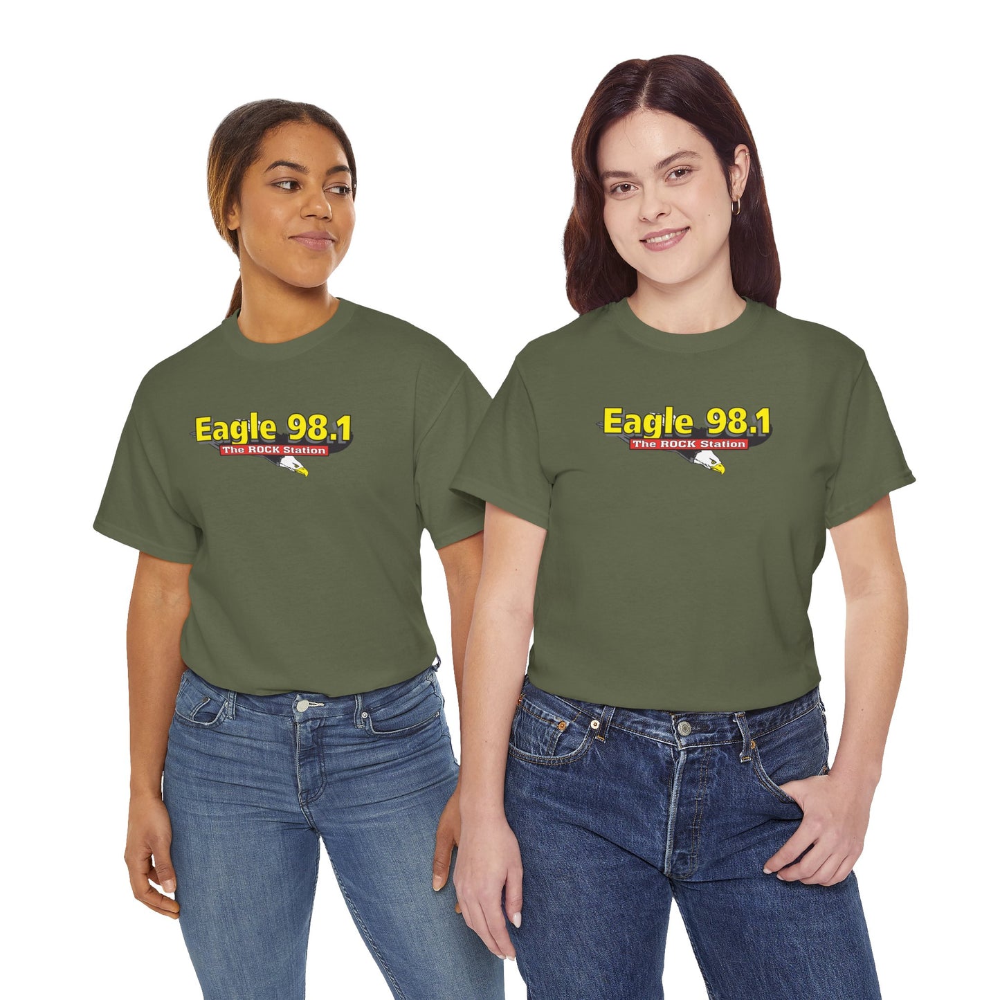 Eagle 98.1 Unisex Heavy Cotton Tee
