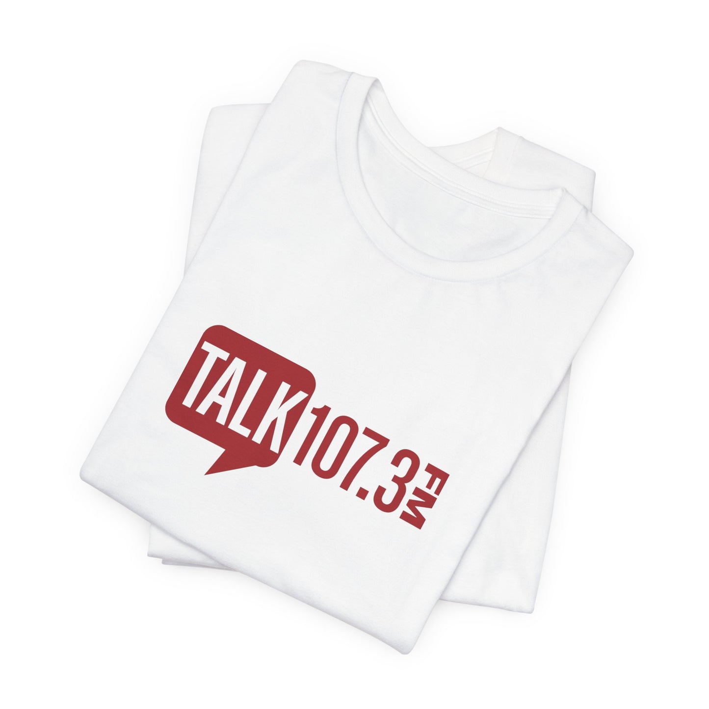Talk 107.3 Unisex Jersey Short Sleeve Tee