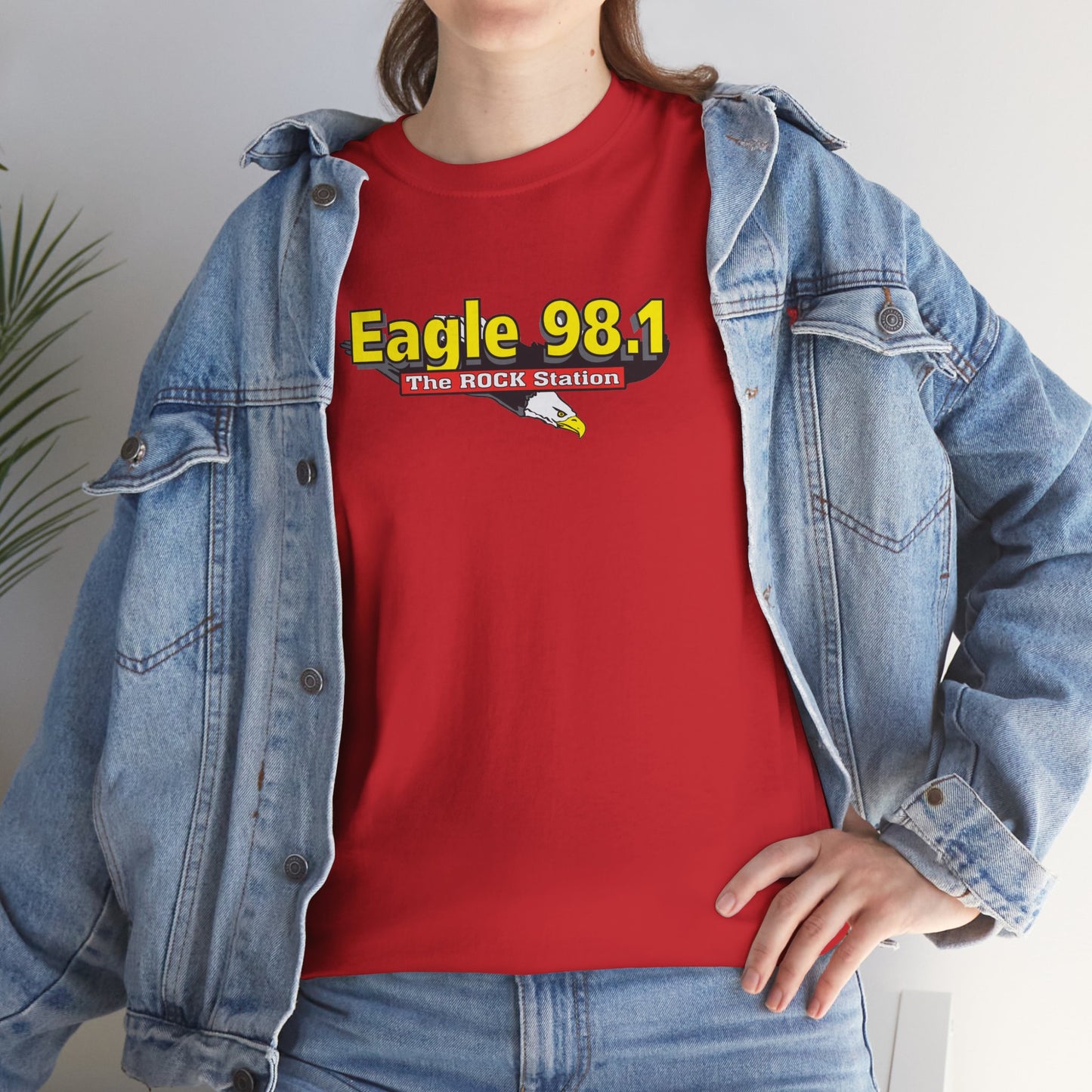Eagle 98.1 Unisex Heavy Cotton Tee