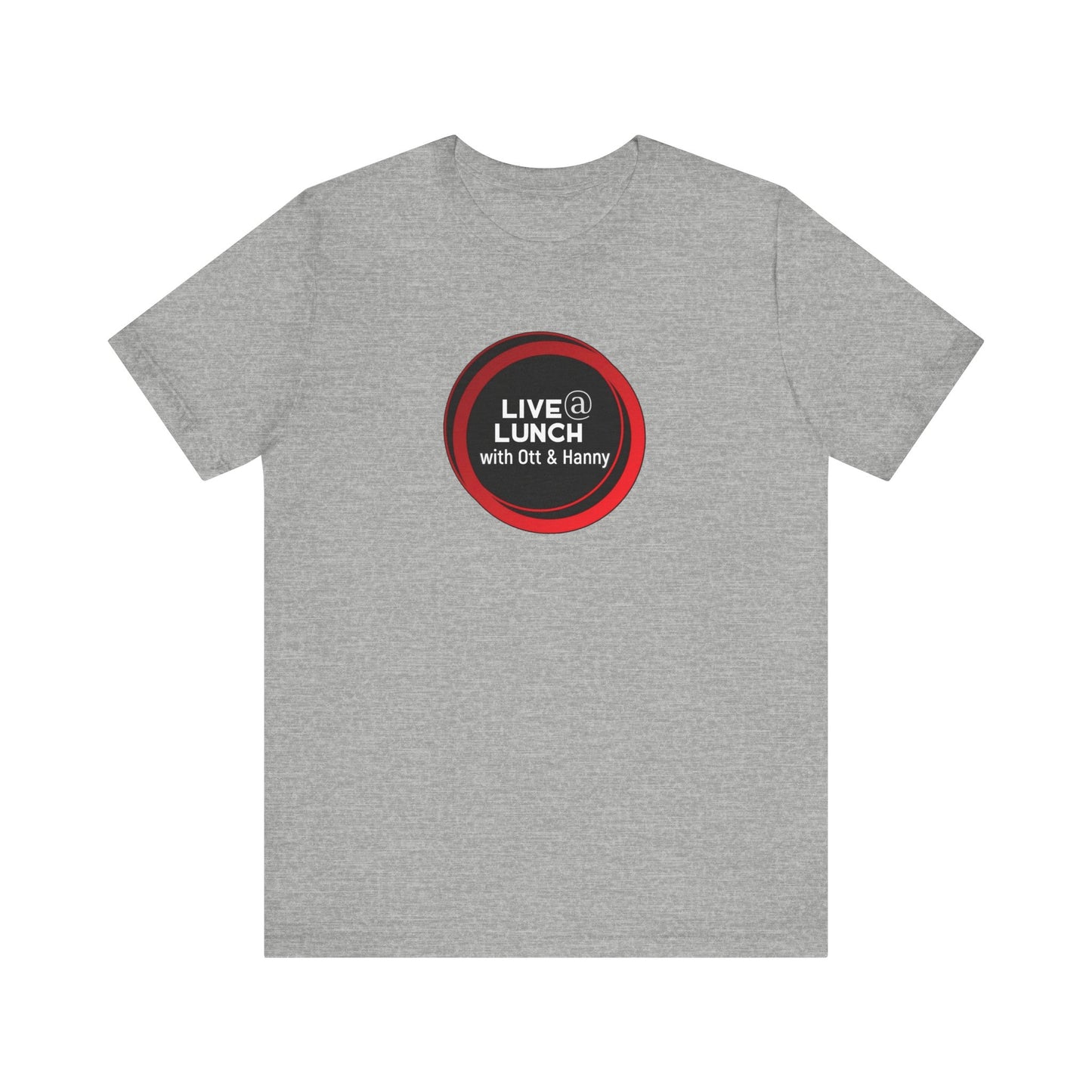 Live @ Lunch Unisex Jersey Short Sleeve Tee