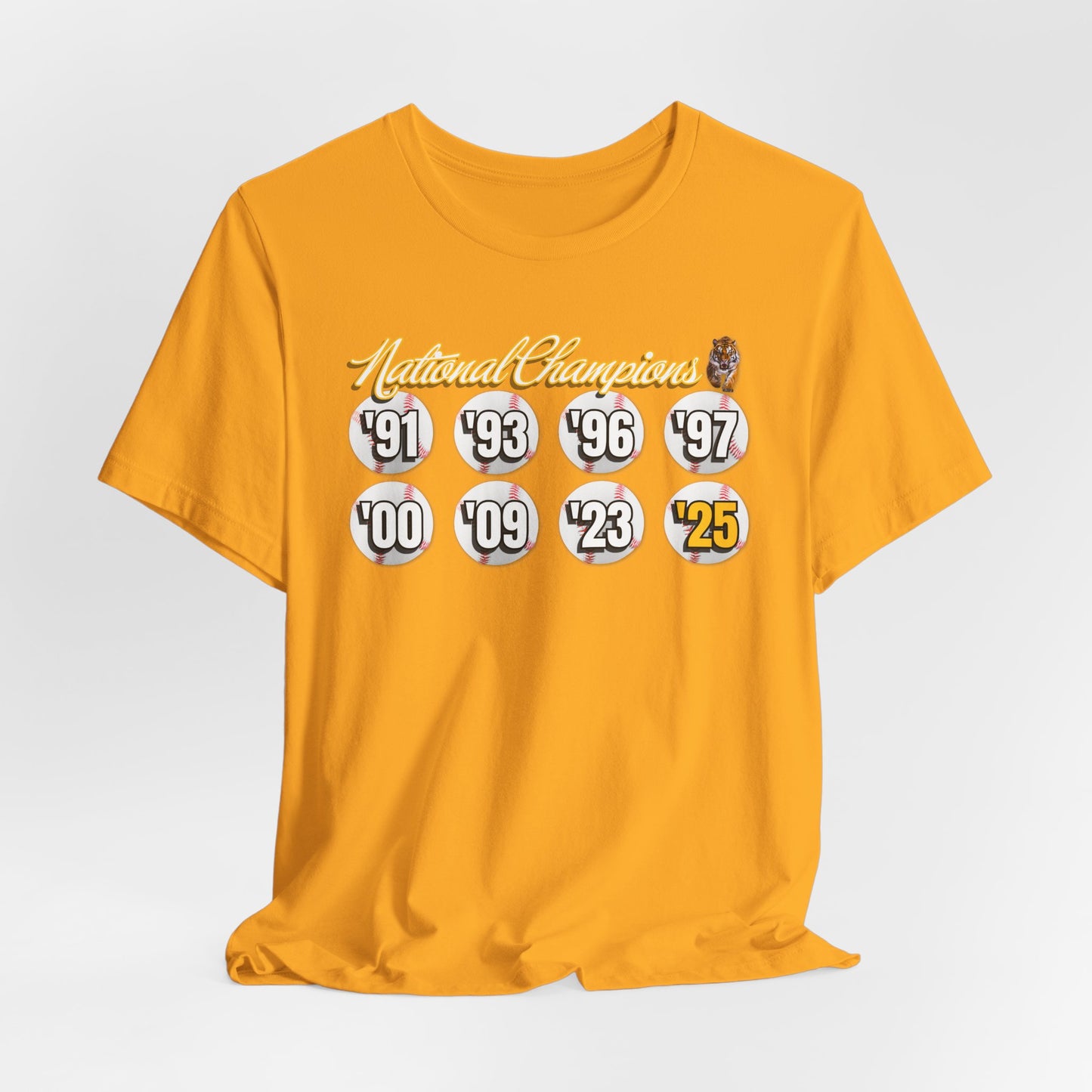 National Champions Unisex Jersey Short Sleeve Tee
