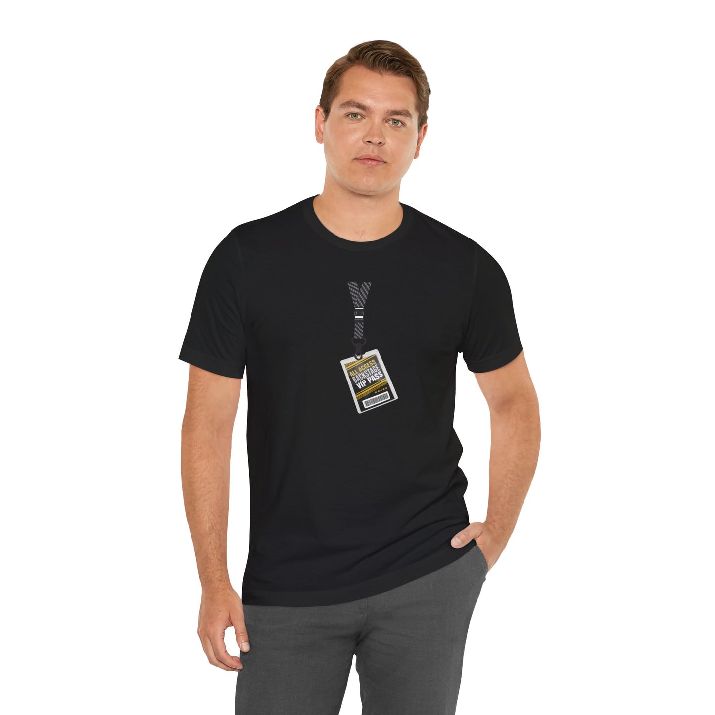 Backstage Pass Unisex Jersey Short Sleeve Tee