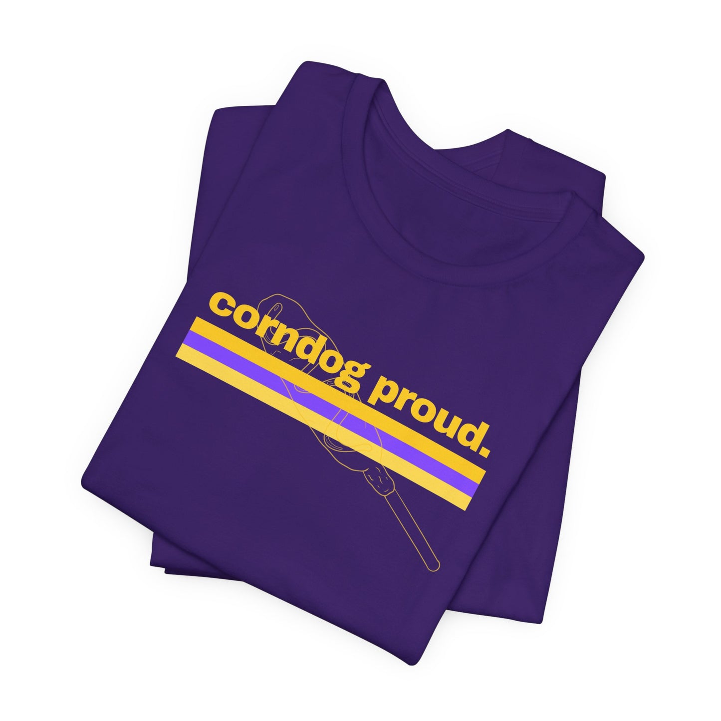 Corndog Proud Tee | Unisex Jersey Short