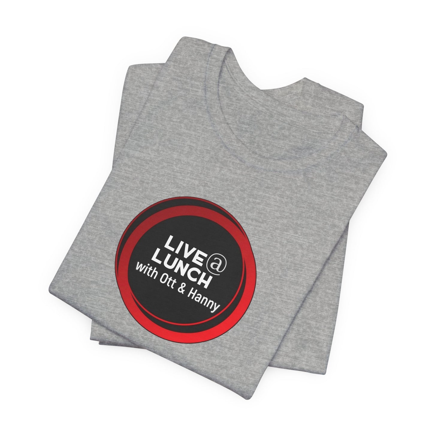 Live @ Lunch Unisex Jersey Short Sleeve Tee