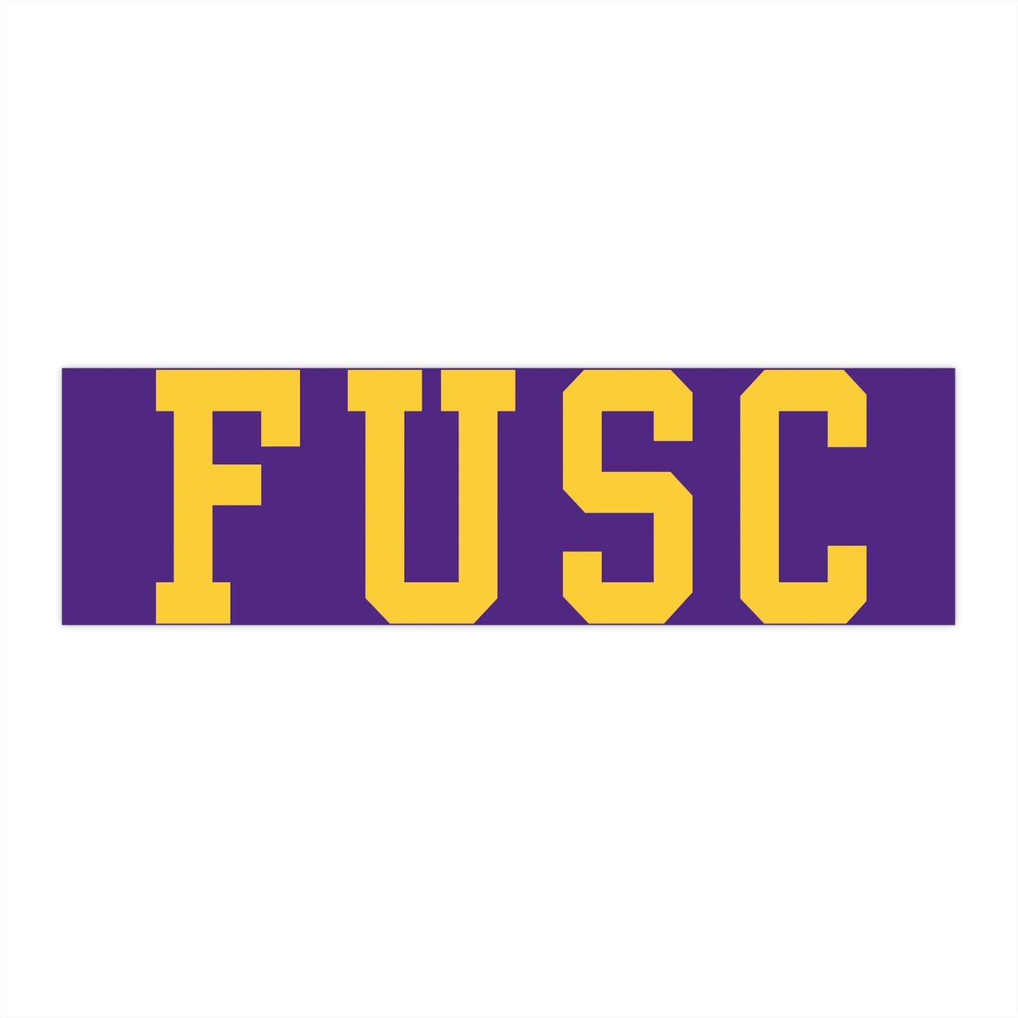 FUSC Bumper Stickers