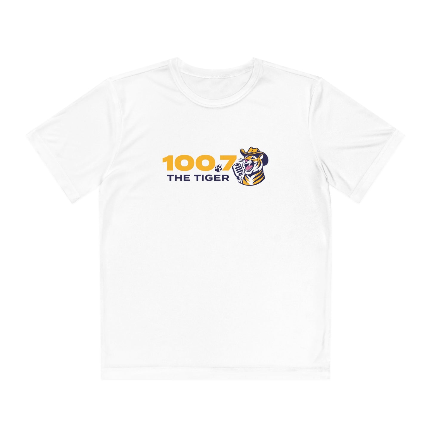 100.7 The Tiger Youth Competitor Tee