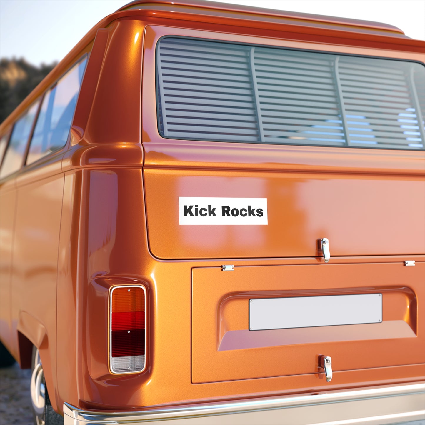 Kick Rocks Bumper Stickers