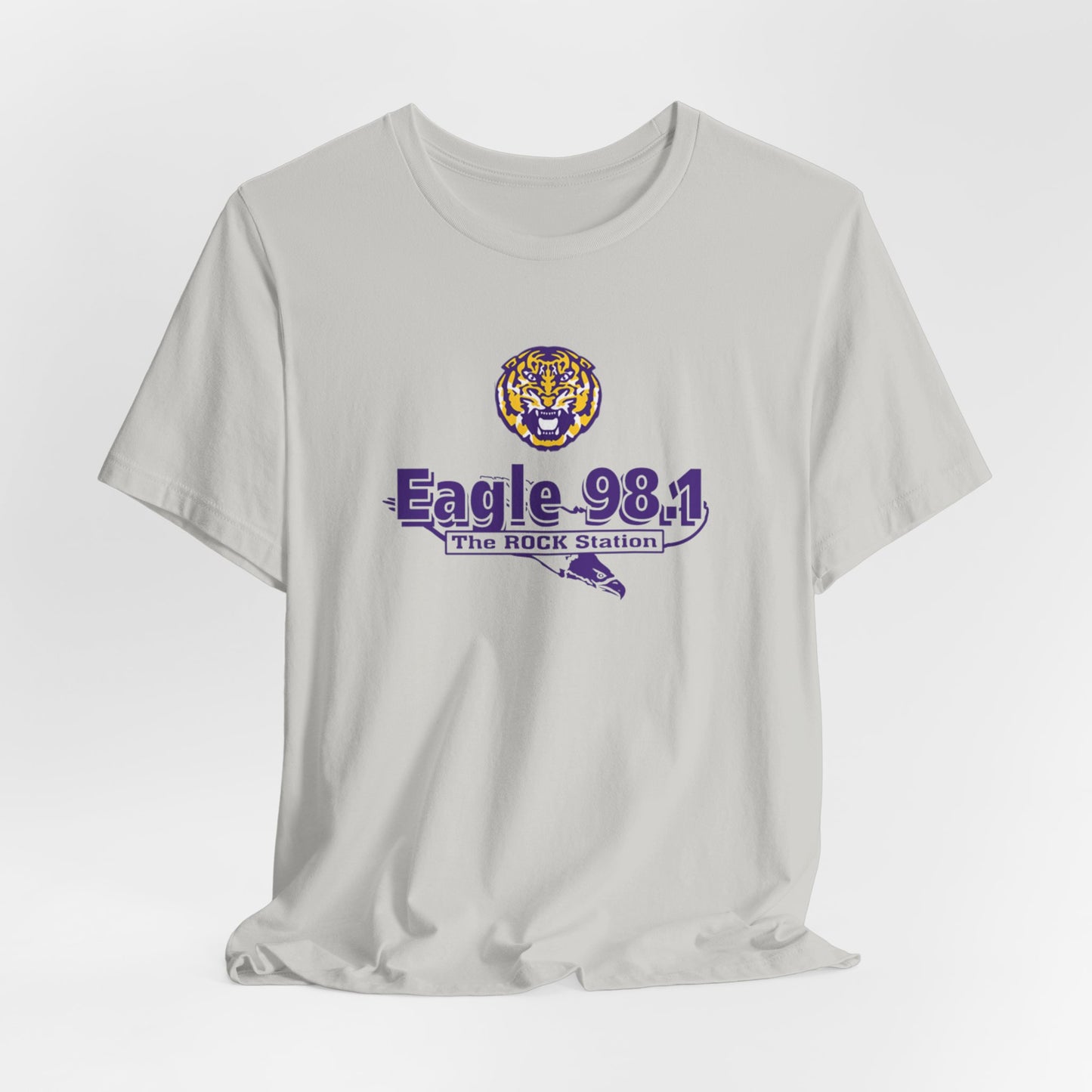 Eagle 98.1 Tiger Head Unisex Jersey Short Sleeve Tee