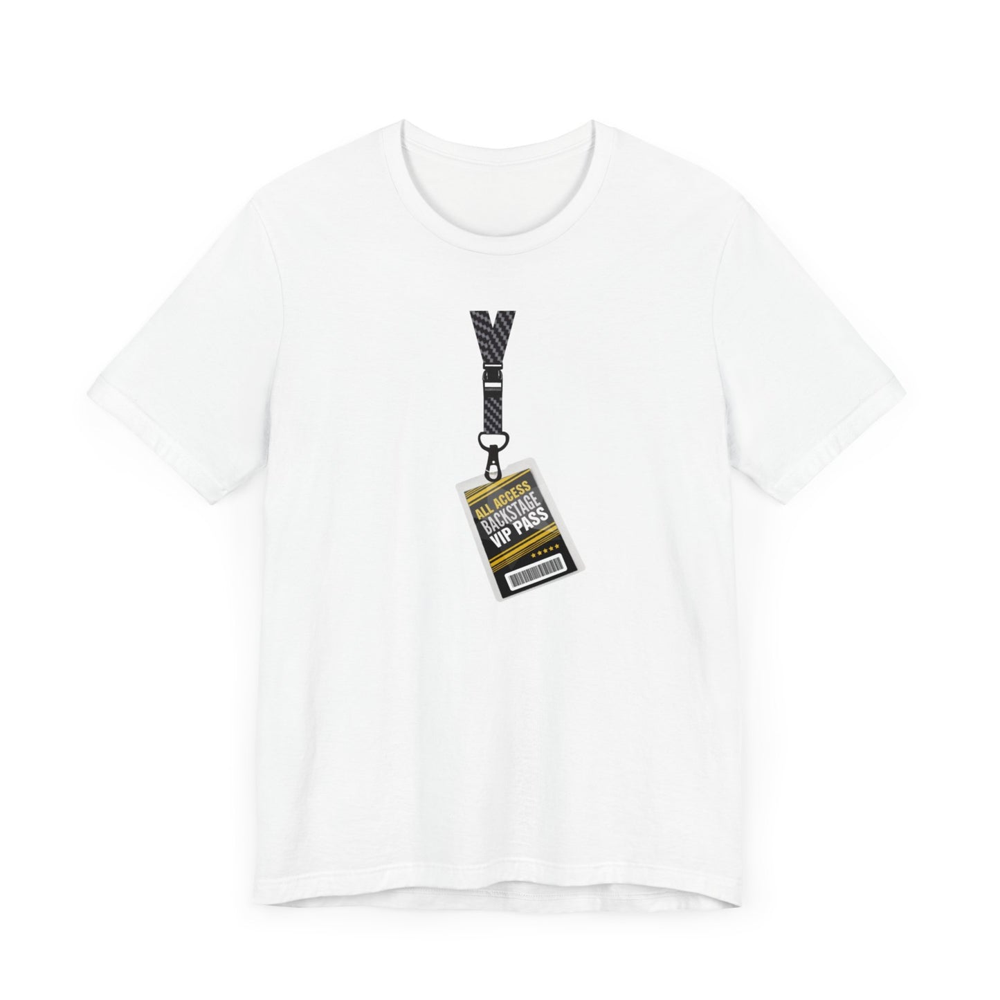 Backstage Pass Unisex Jersey Short Sleeve Tee