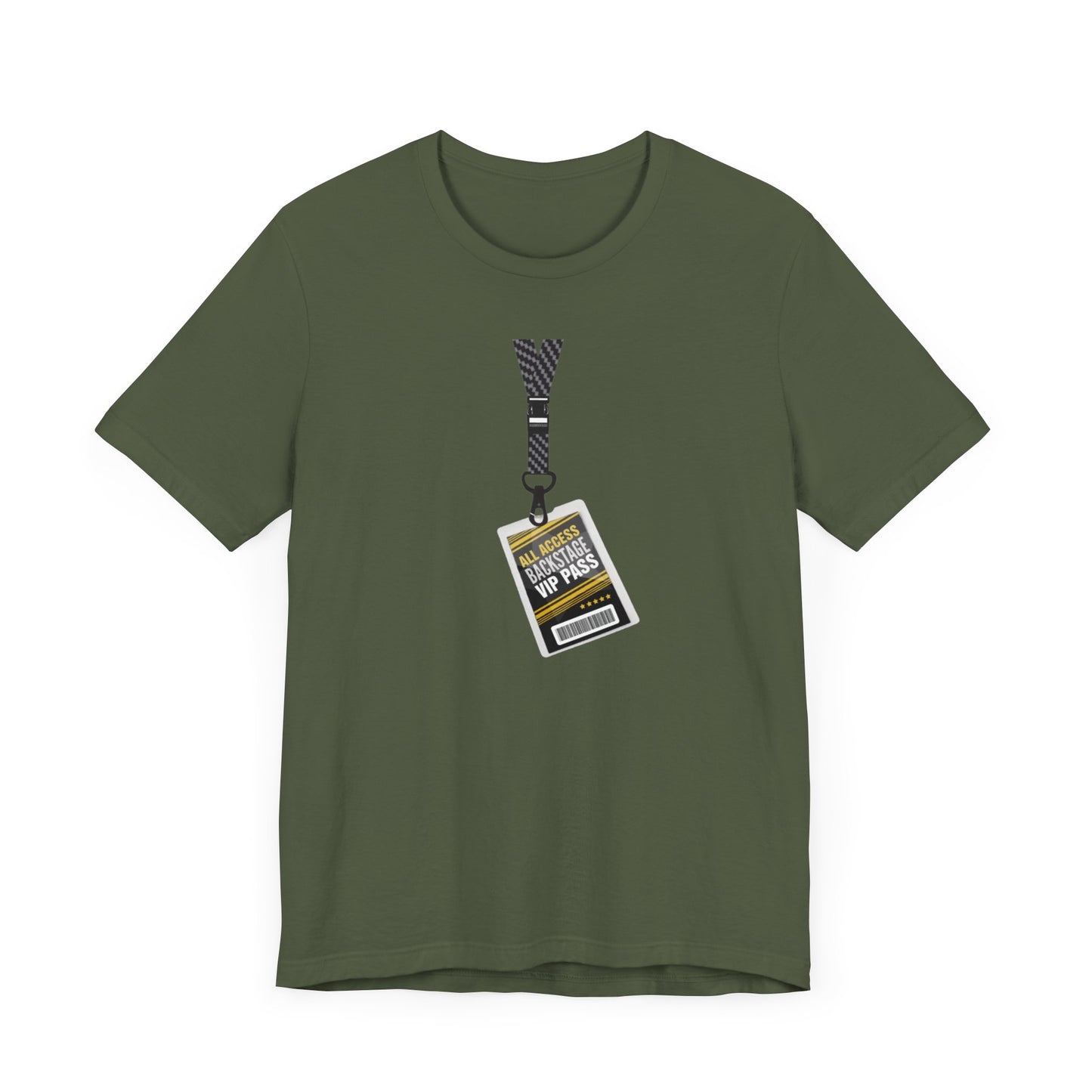 Backstage Pass Unisex Jersey Short Sleeve Tee