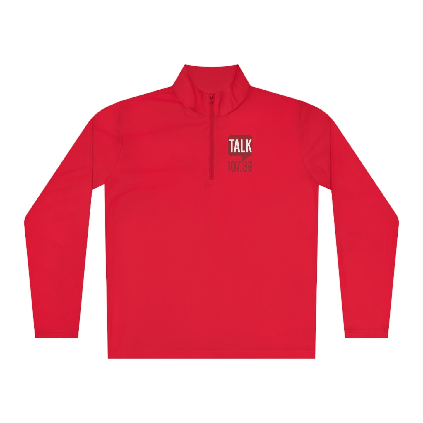 Talk 107.3 Unisex Quarter-Zip Pullover