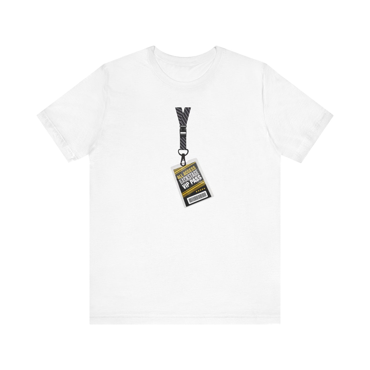 Backstage Pass Unisex Jersey Short Sleeve Tee