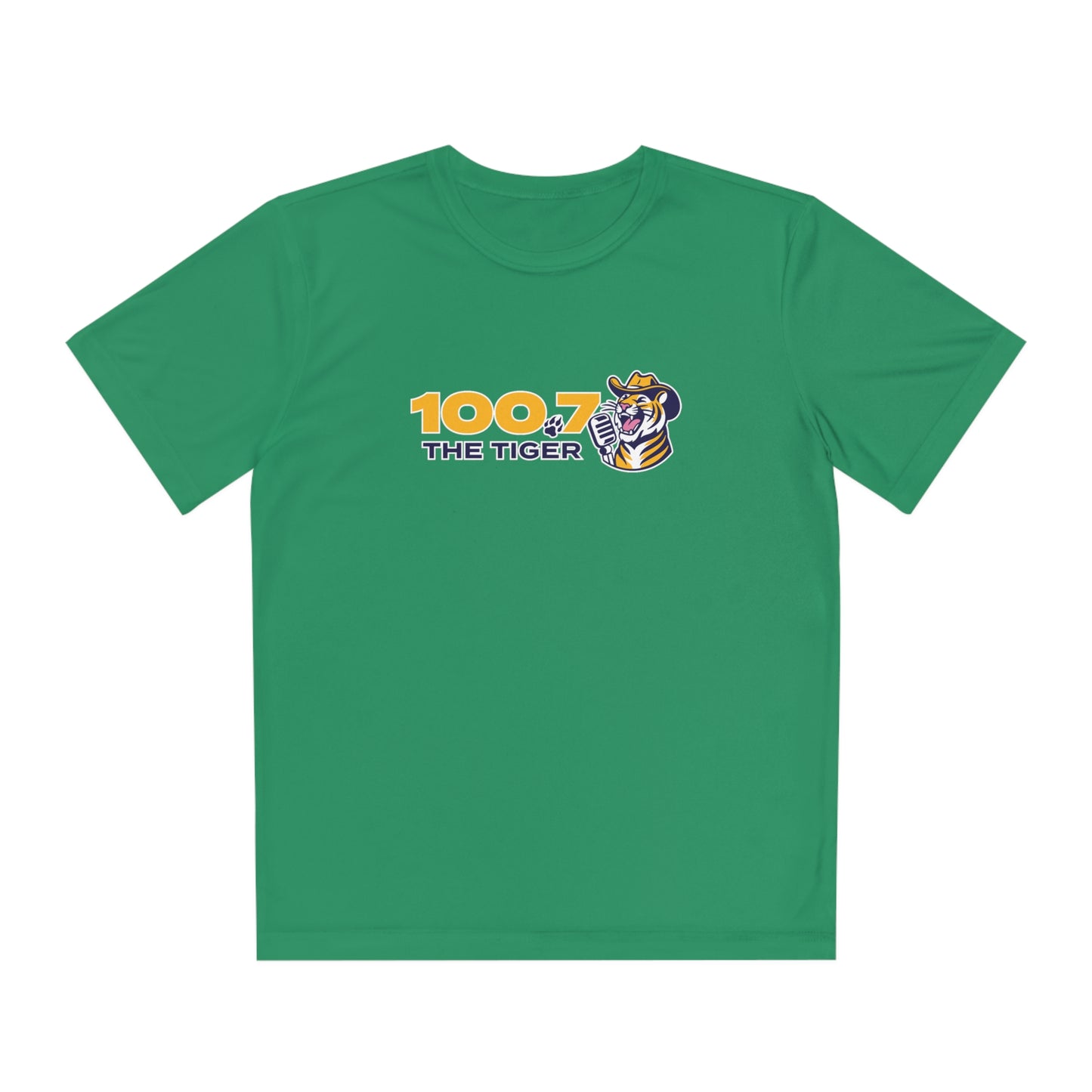 100.7 The Tiger Youth Competitor Tee