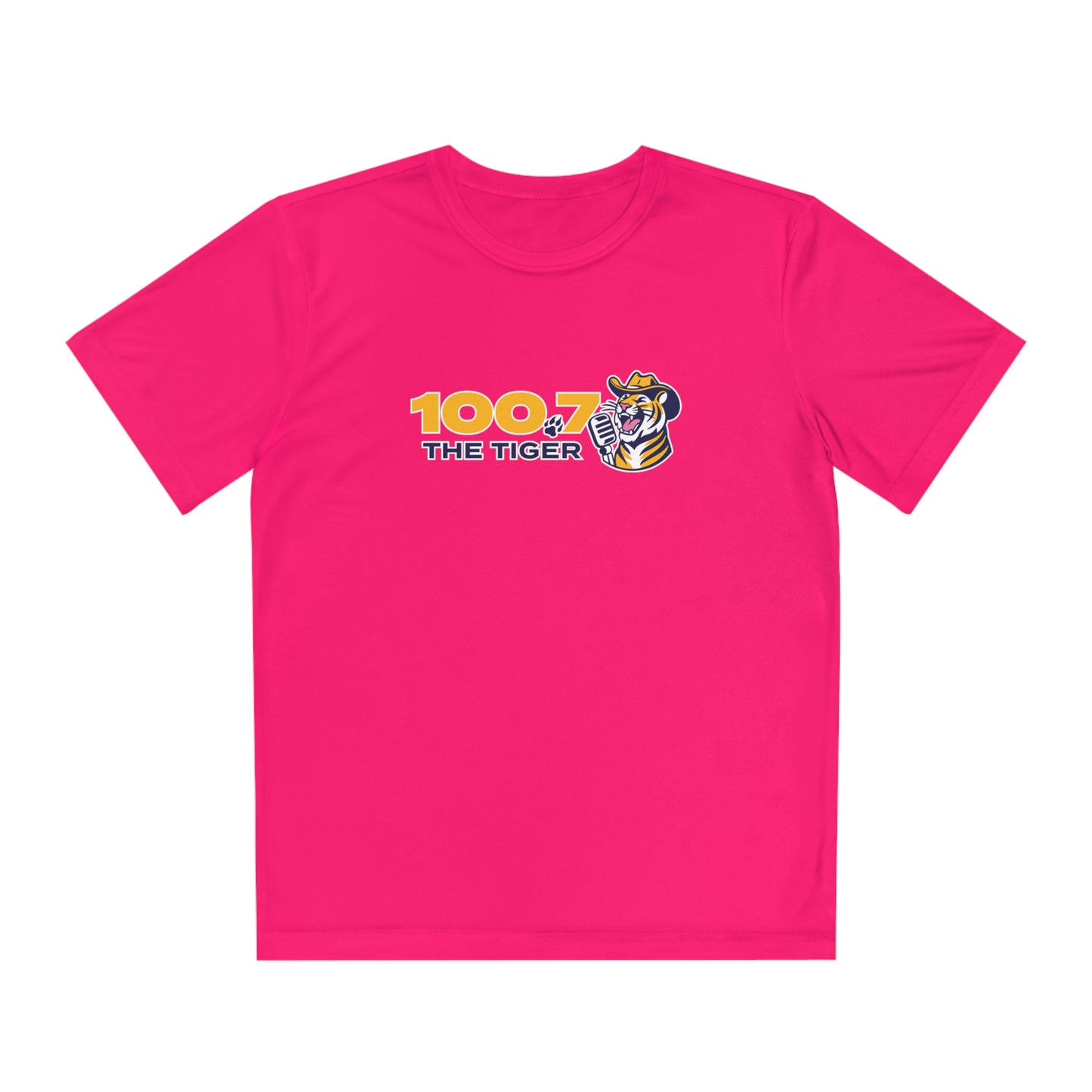 100.7 The Tiger Youth Competitor Tee