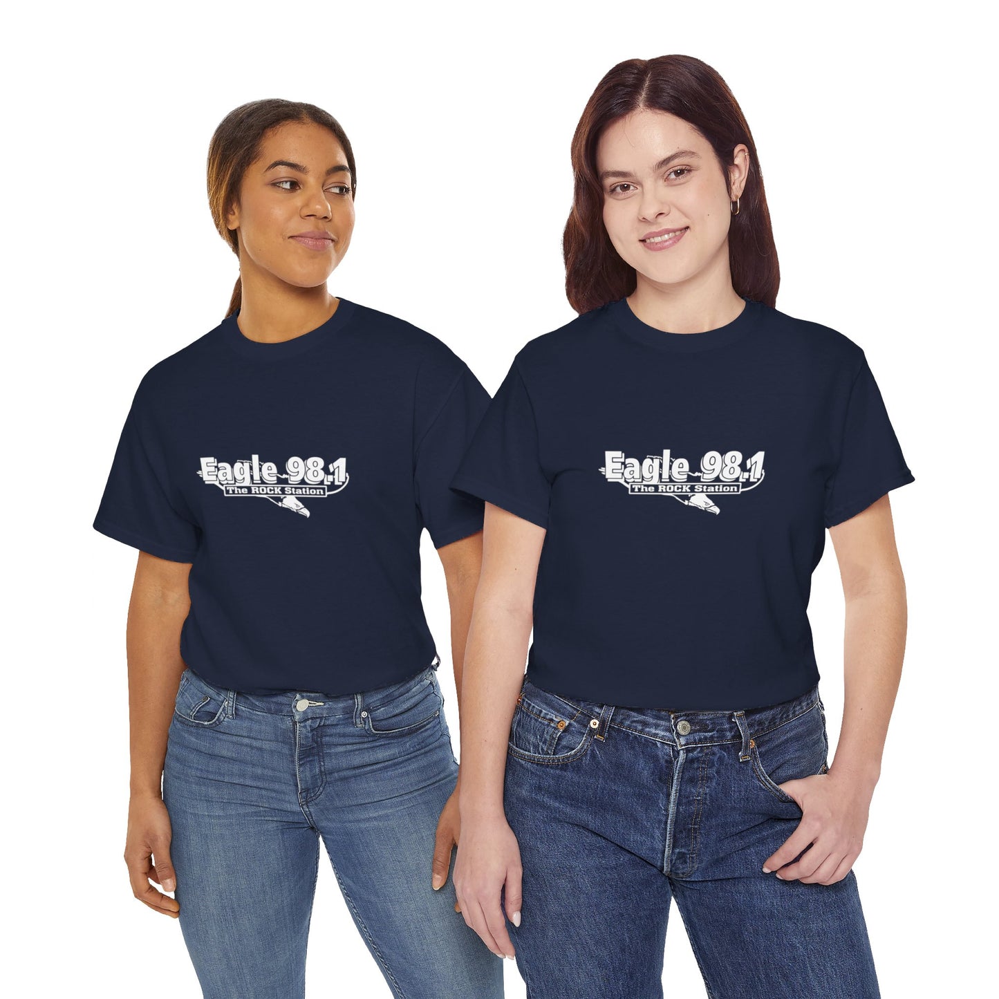 Eagle 98.1 Unisex Heavy Cotton Tee