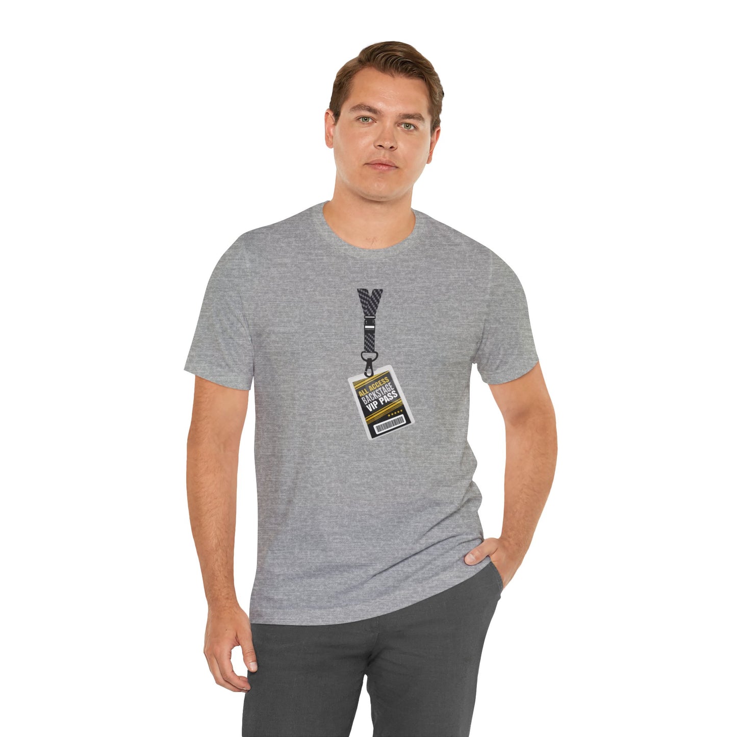 Backstage Pass Unisex Jersey Short Sleeve Tee