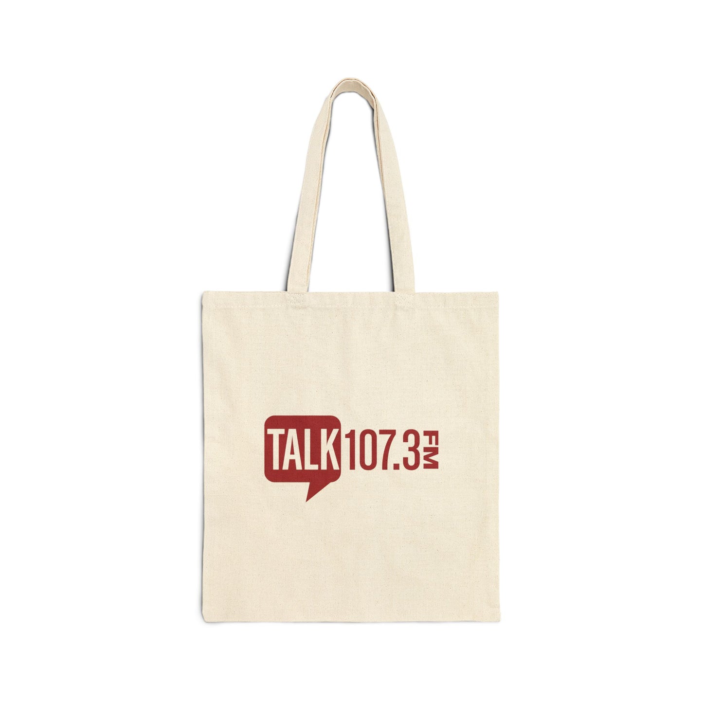 Talk 107.3 Cotton Canvas Tote Bag