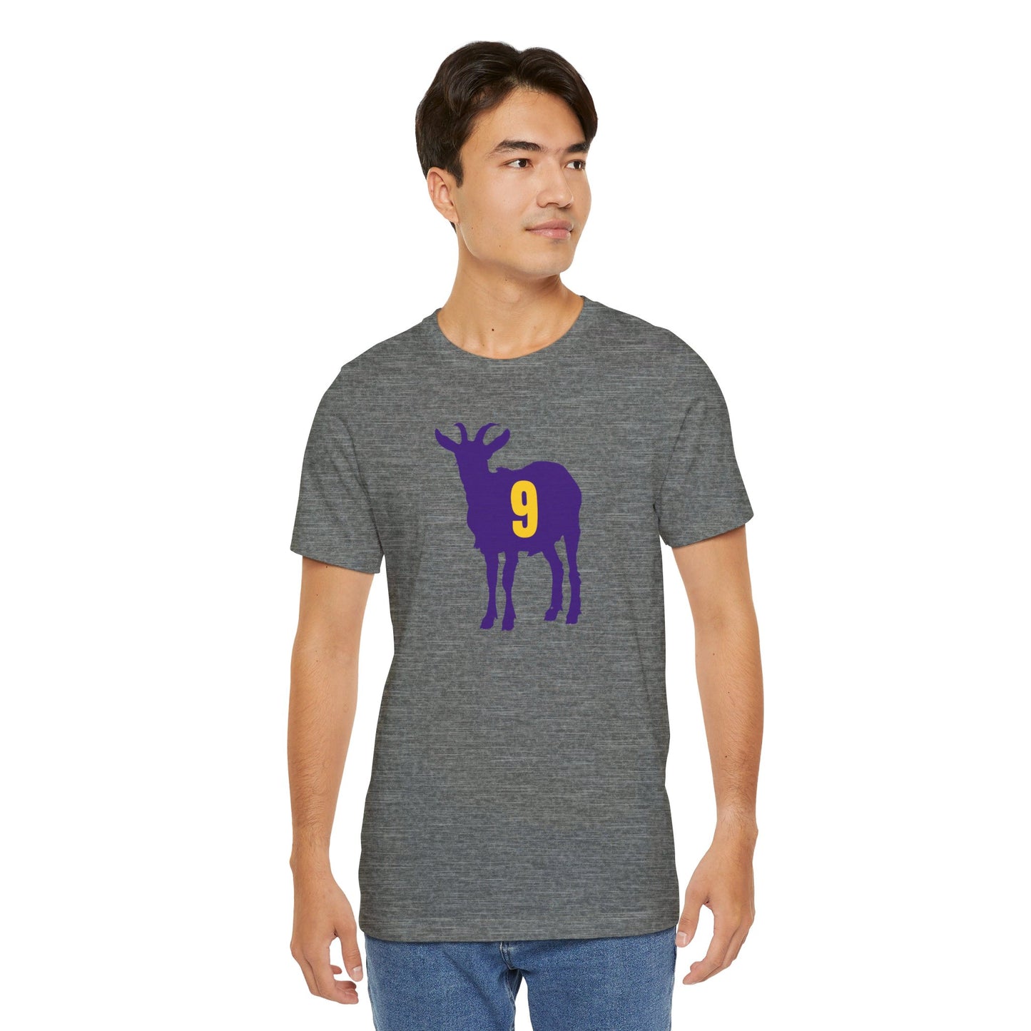 #9 GOAT Unisex Jersey Short Sleeve Tee