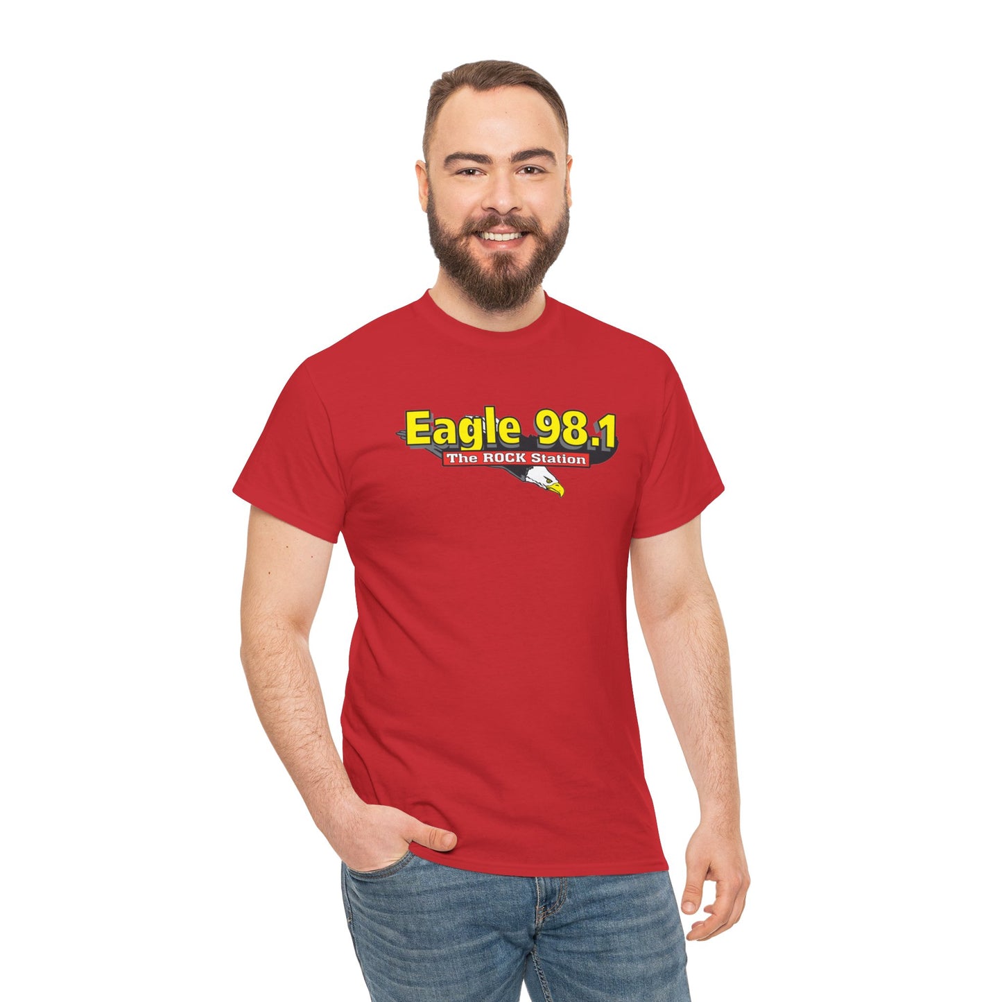 Eagle 98.1 Unisex Heavy Cotton Tee