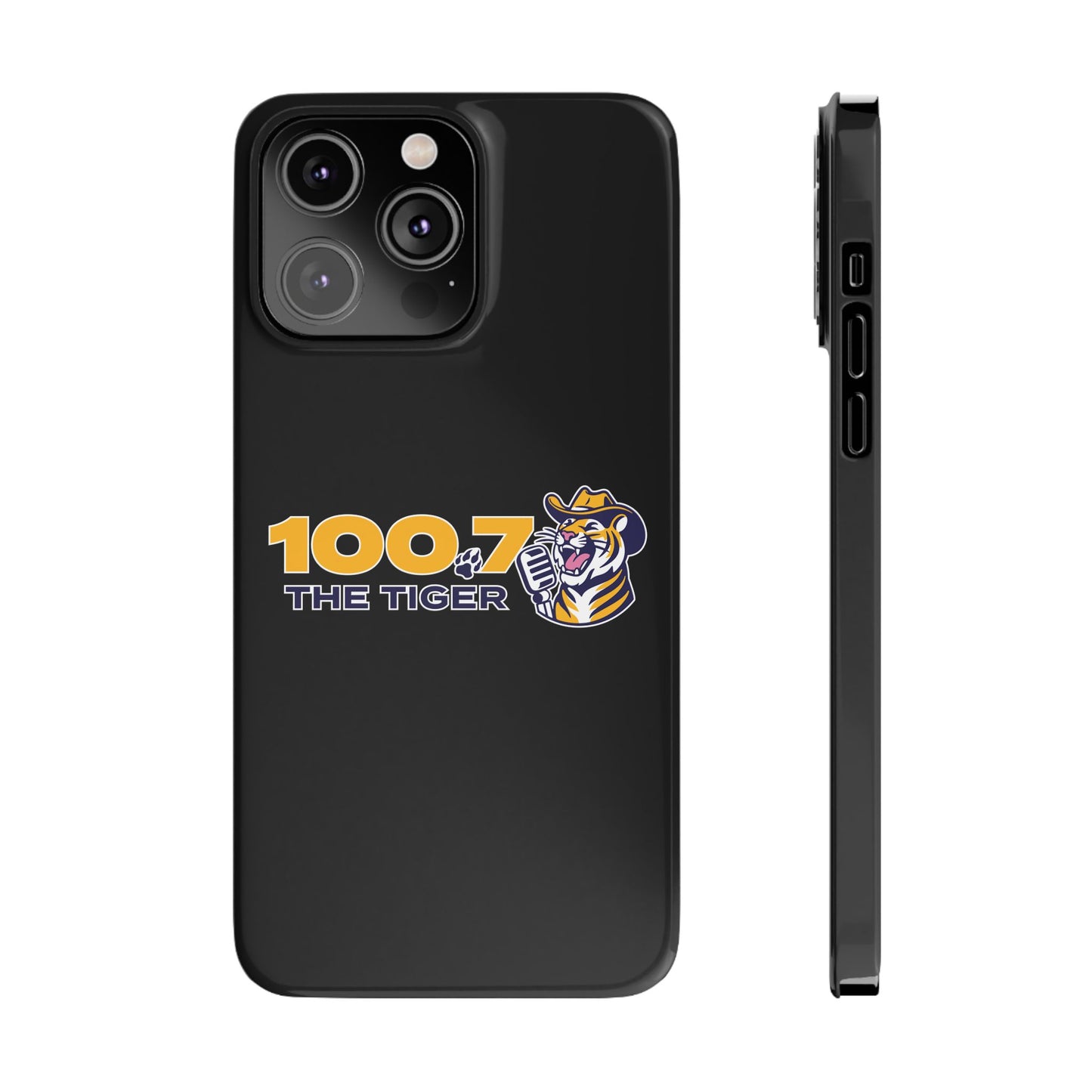 100.7 The Tiger Slim Phone Cases