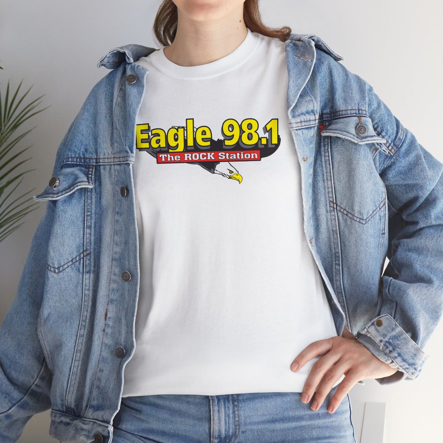 Eagle 98.1 Unisex Heavy Cotton Tee