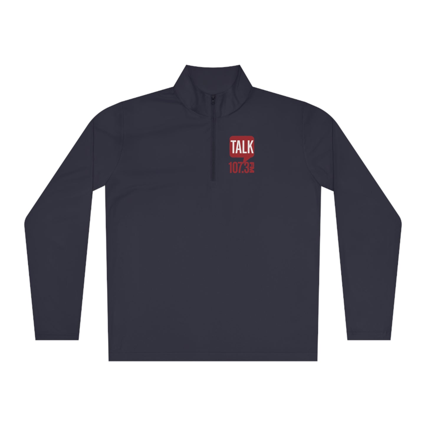 Talk 107.3 Unisex Quarter-Zip Pullover