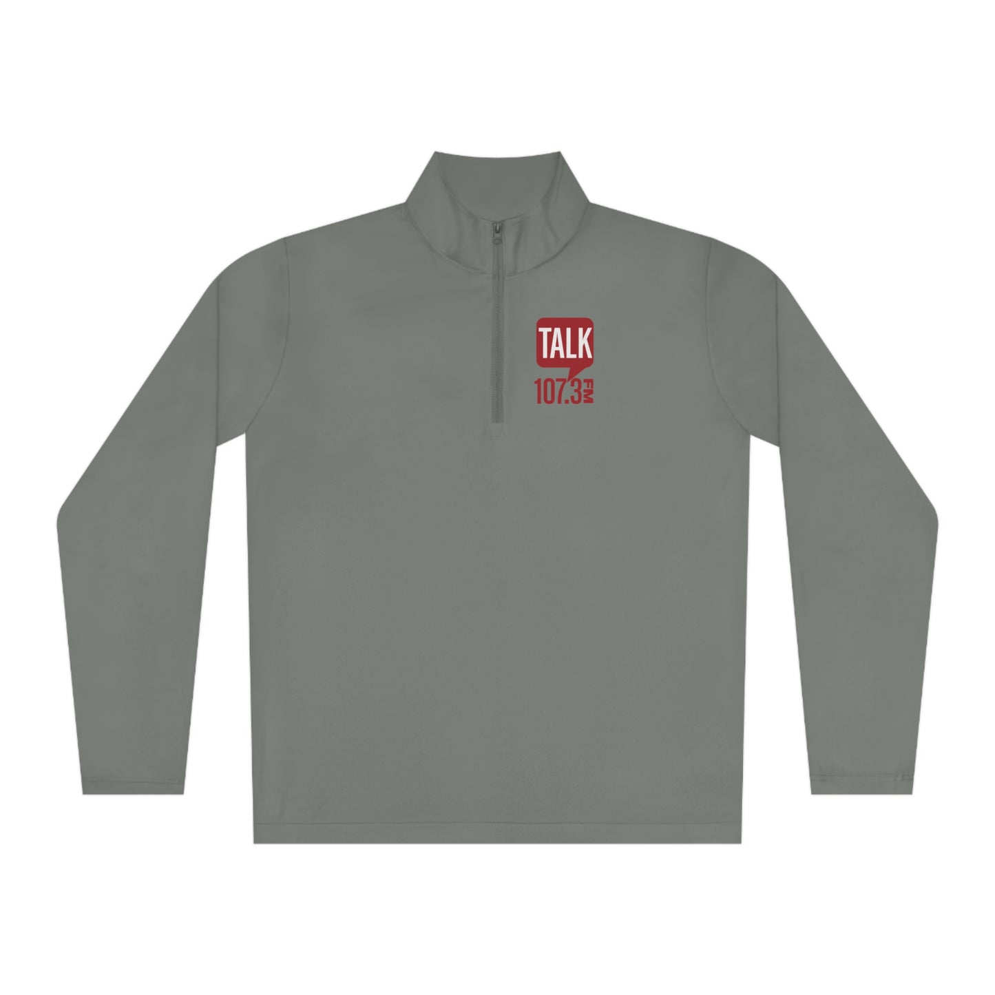 Talk 107.3 Unisex Quarter-Zip Pullover