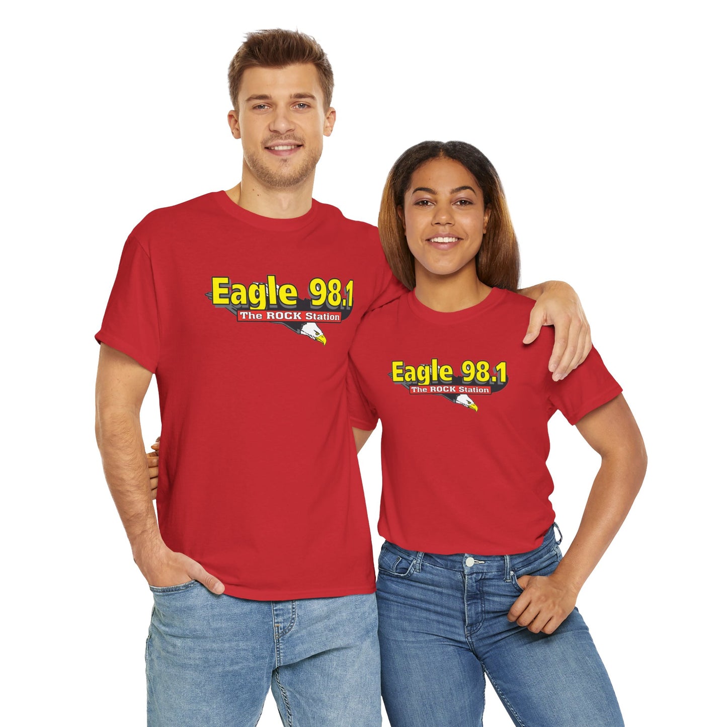 Eagle 98.1 Unisex Heavy Cotton Tee