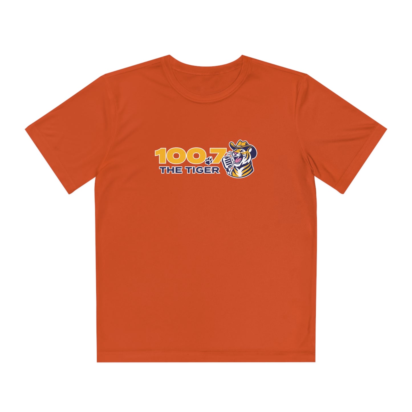 100.7 The Tiger Youth Competitor Tee