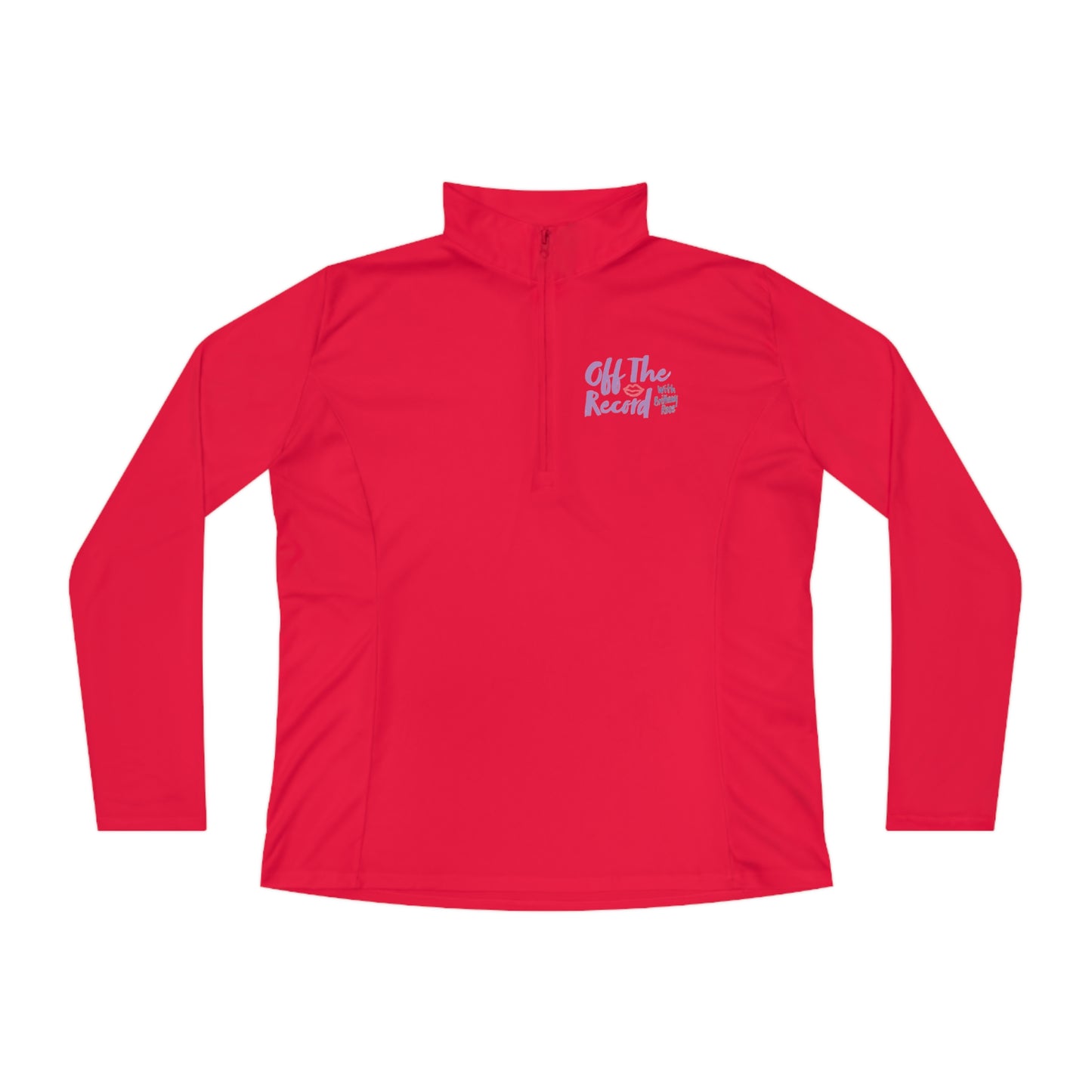 Off The Record Ladies Quarter-Zip Pullover