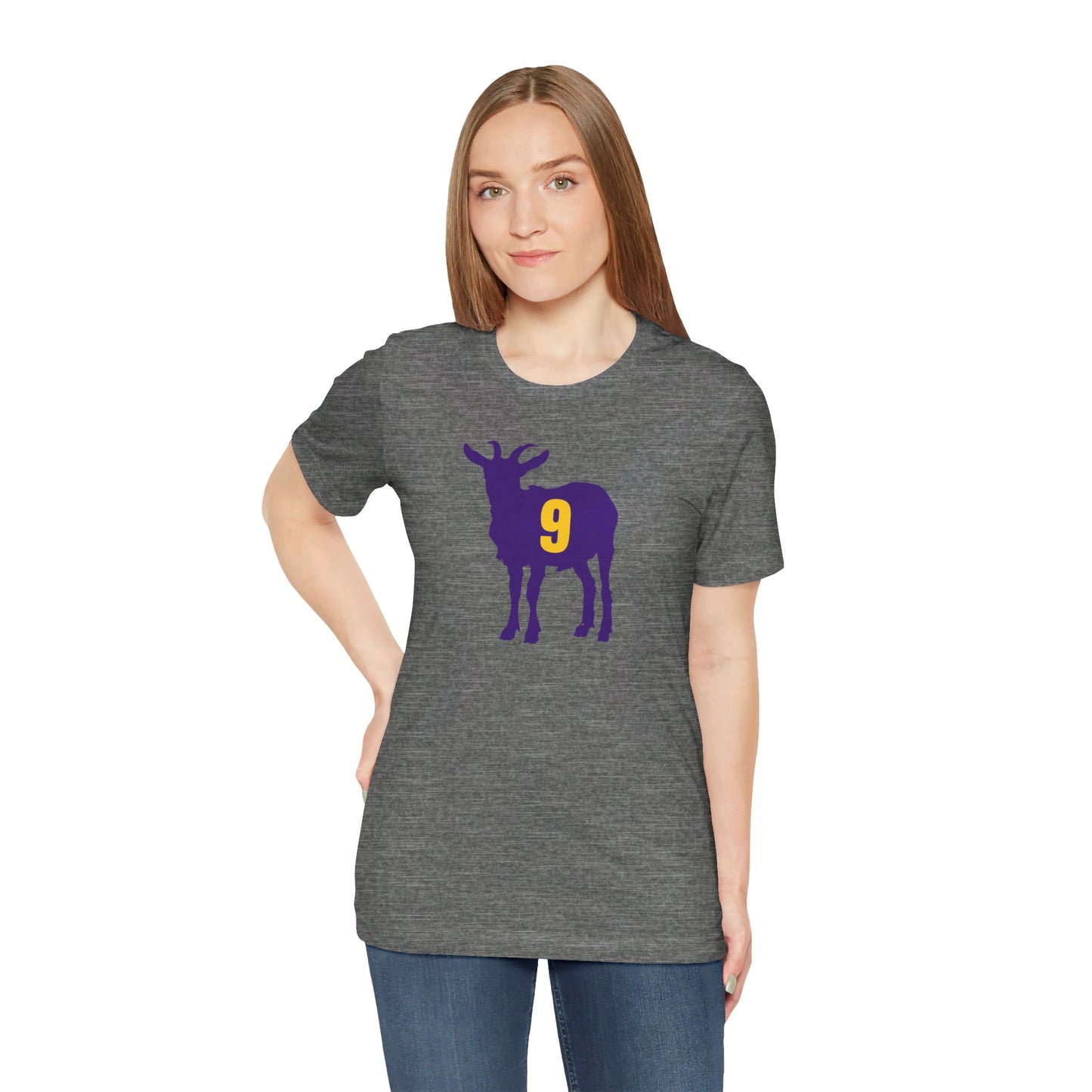 #9 GOAT Unisex Jersey Short Sleeve Tee