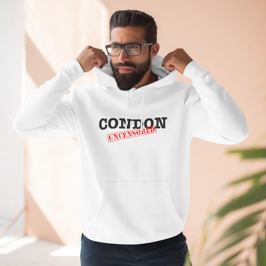 Condon Uncensored Three-Panel Fleece Hoodie