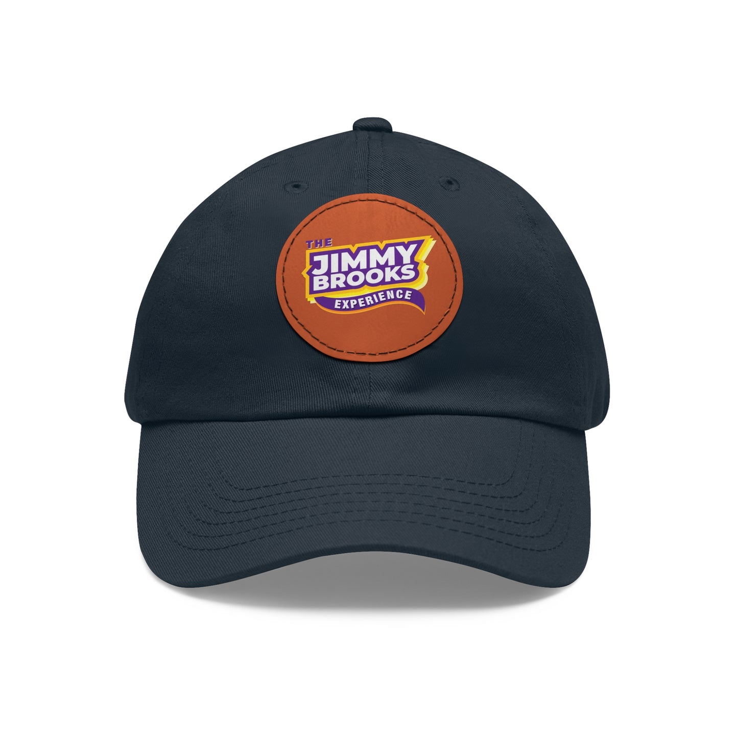 The Jimmy Brooks Experience Dad Hat with Leather Patch (Round)