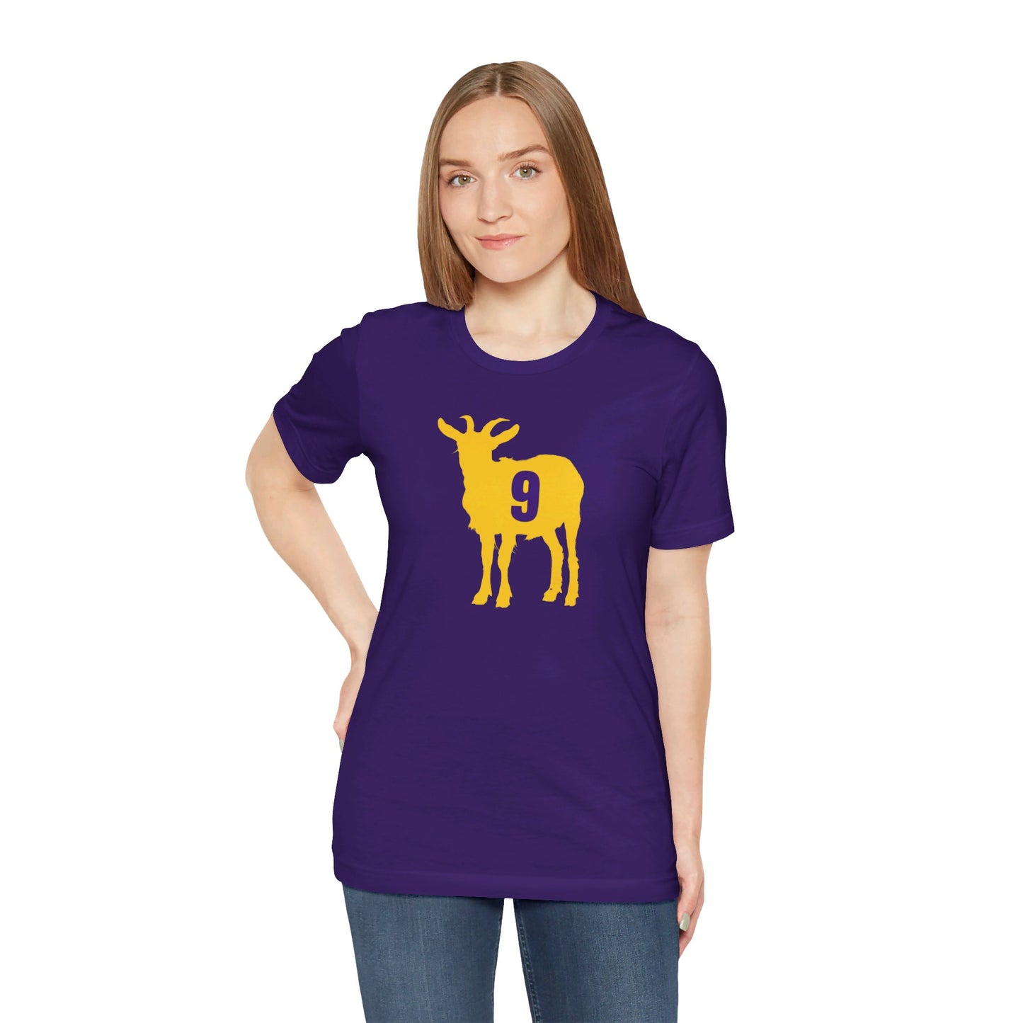 #9 GOAT Unisex Jersey Short Sleeve Tee