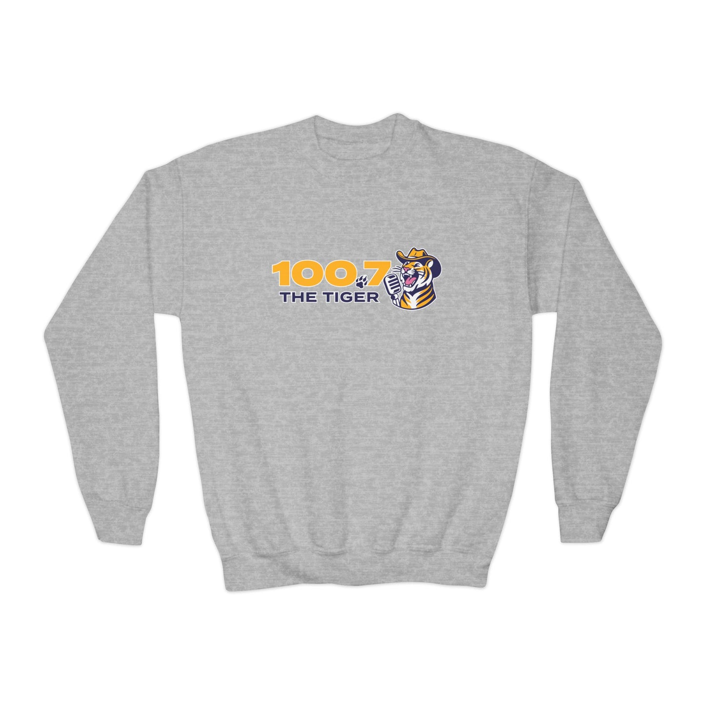 100.7 The Tiger Youth Crewneck Sweatshirt