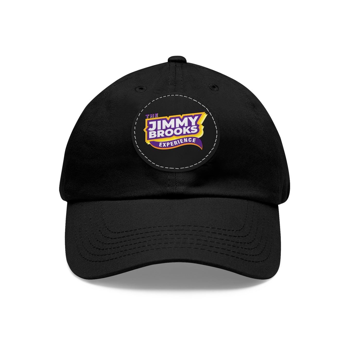 The Jimmy Brooks Experience Dad Hat with Leather Patch (Round)