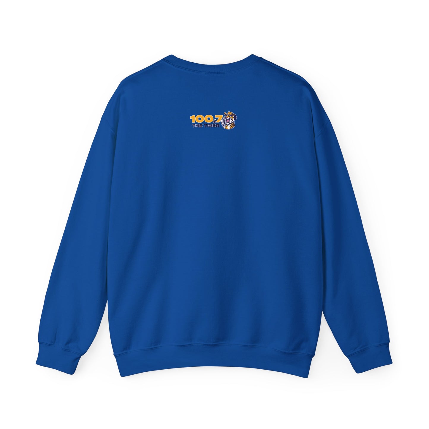 100.7 The Tiger Unisex Heavy Blend™ Crewneck Sweatshirt