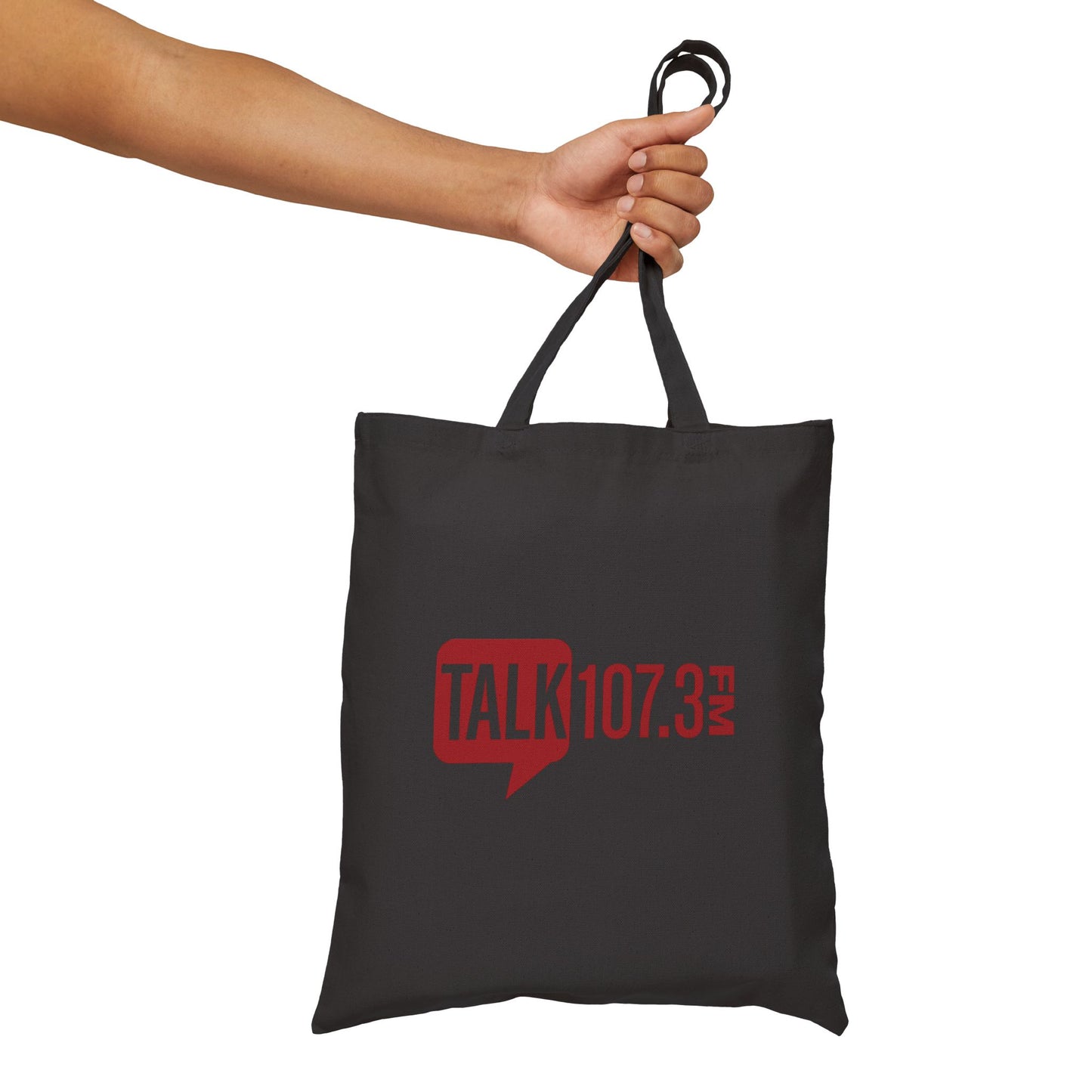 Talk 107.3 Cotton Canvas Tote Bag