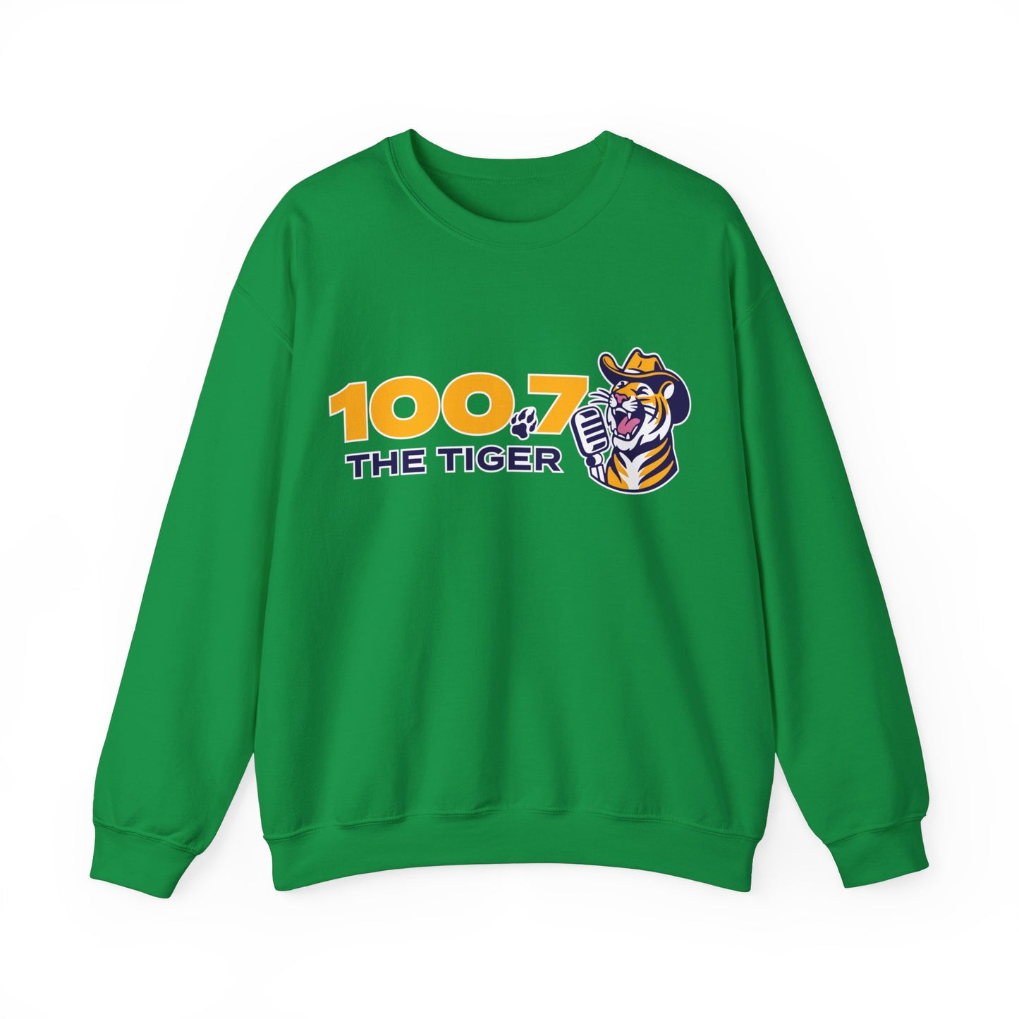 100.7 The Tiger Unisex Heavy Blend™ Crewneck Sweatshirt