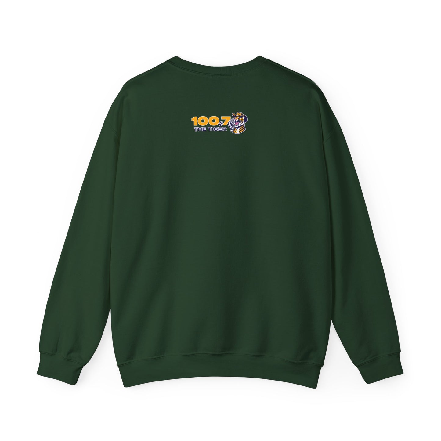 100.7 The Tiger Unisex Heavy Blend™ Crewneck Sweatshirt